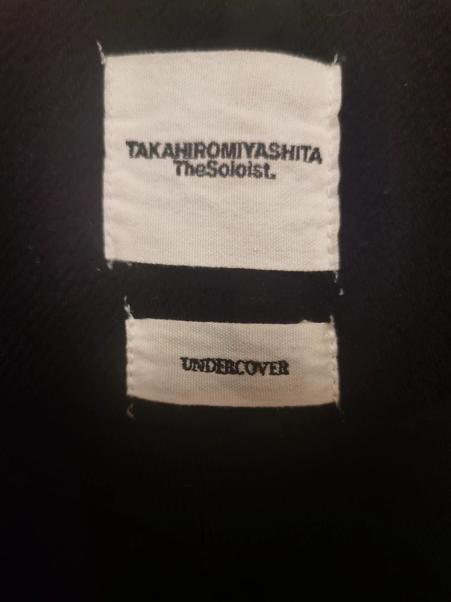 Takahiromiyashita The Soloist. soloist x undercover long sleeve sweatshirt Size US M / EU 48-50 / 2 - 3 Thumbnail