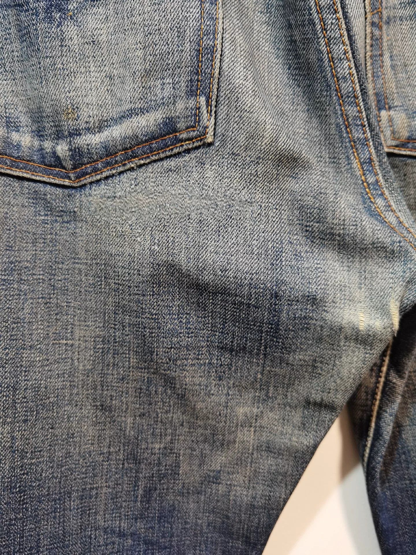 Levi's Vintage Clothing levi's classic washed denim jeans w34 Size US 34 / EU 50 - 5 Thumbnail