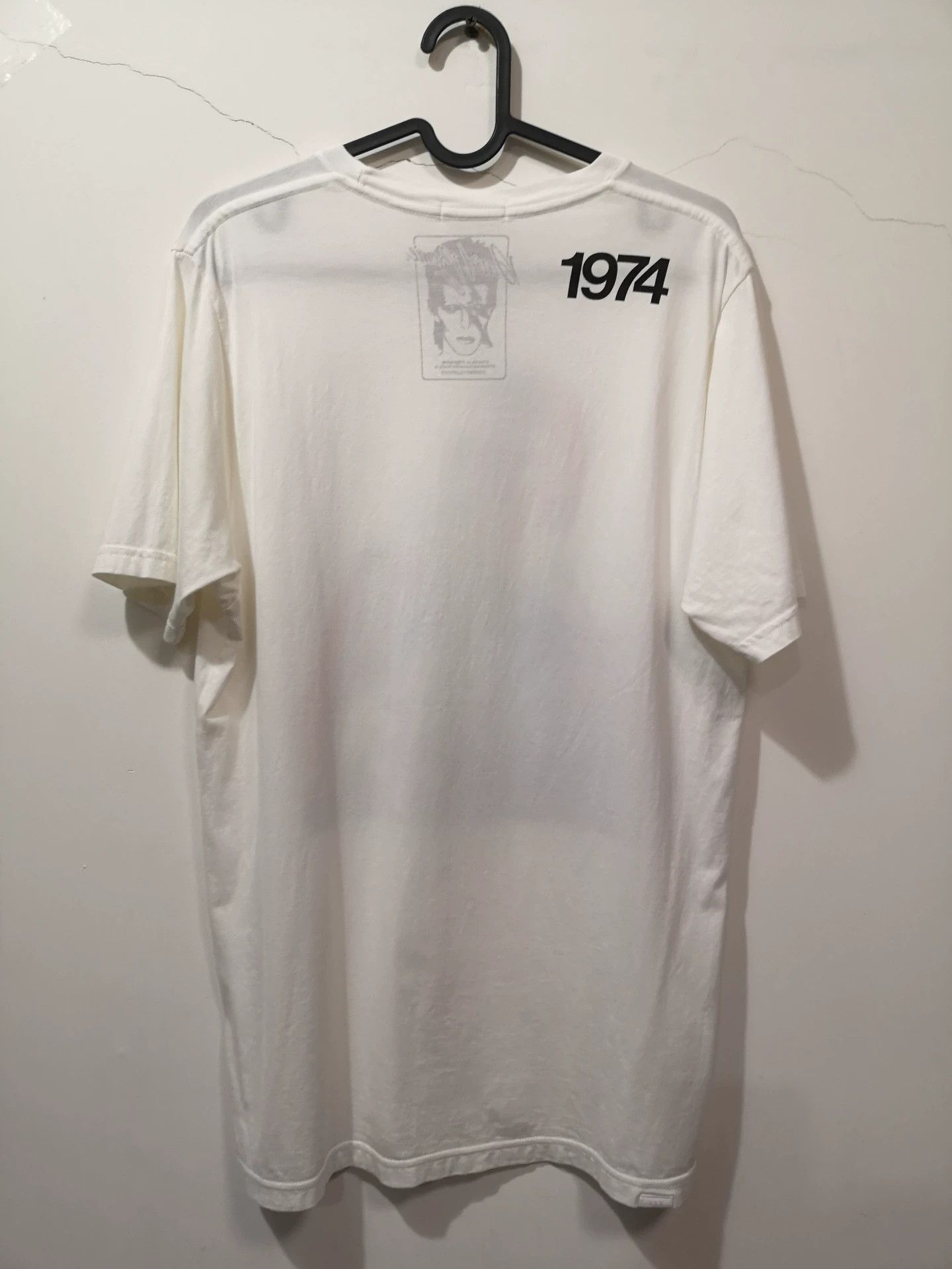 Hysteric Glamour david bowie graphic t-shirt in white Size US L / EU 52-54 / 3 - 2 Thumbnail