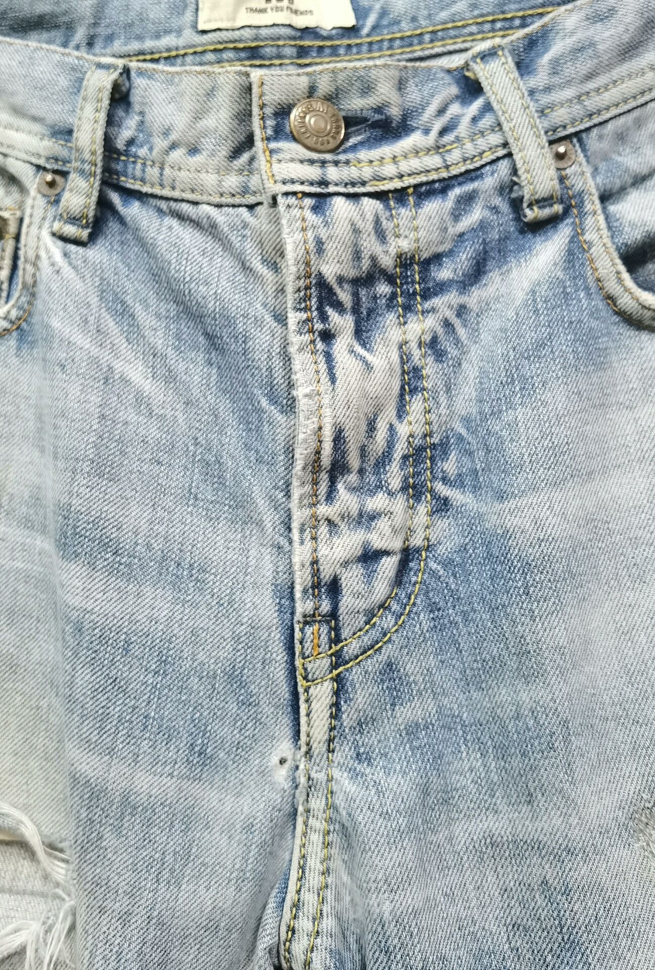 Momotaro Jeans japanese brand m distressed denim pants Size US 28 / EU 44 - 4 Thumbnail