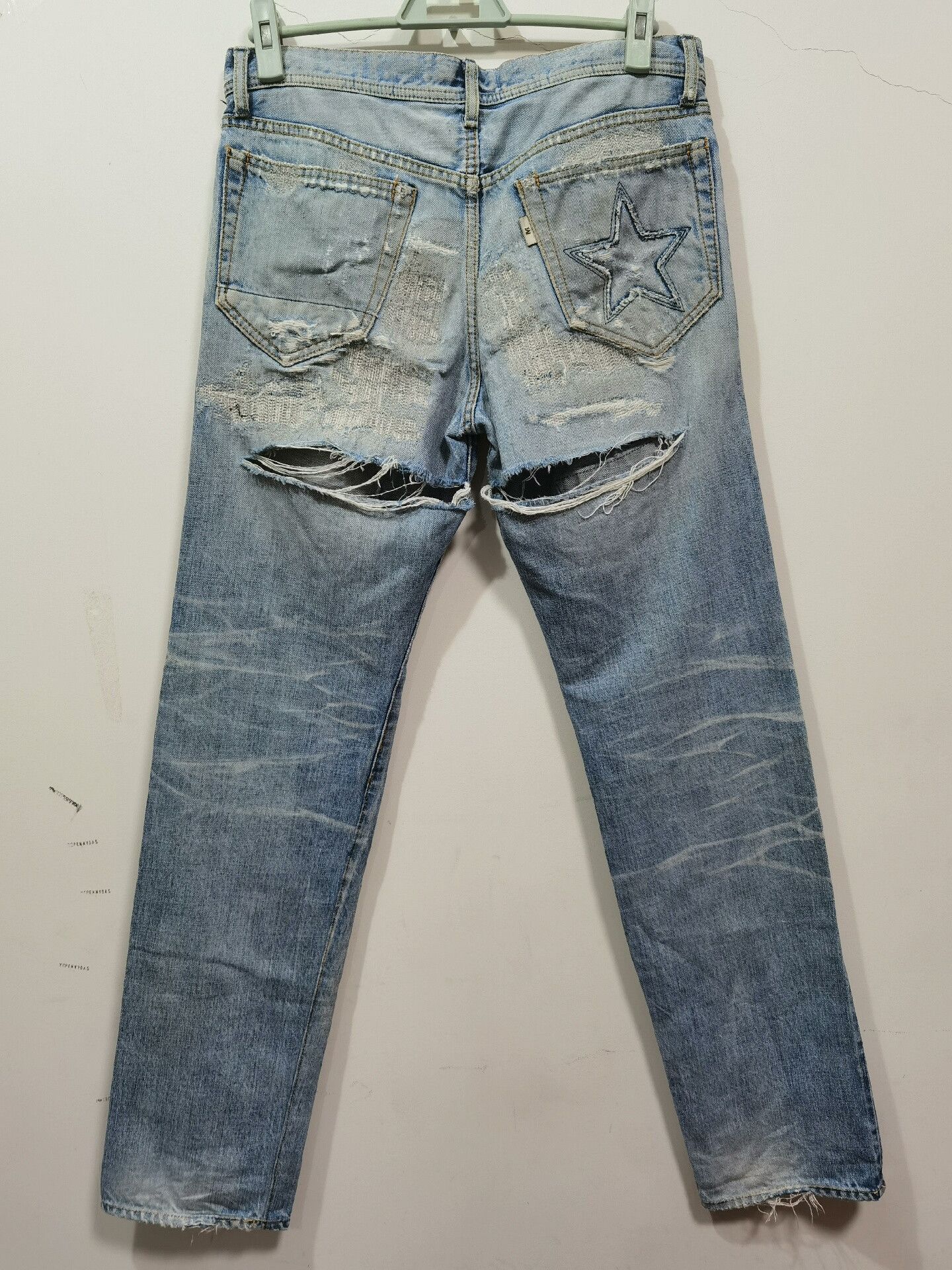 Momotaro Jeans japanese brand m distressed denim pants Size US 28 / EU 44 - 2 Thumbnail