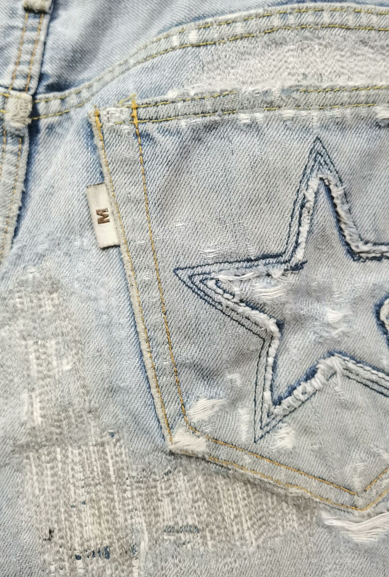 Momotaro Jeans japanese brand m distressed denim pants Size US 28 / EU 44 - 5 Thumbnail