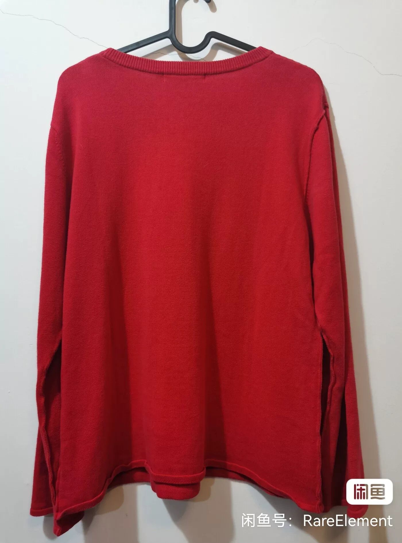 Undercover red long sleeve knit sweater with zigzag design Size US S / EU 44-46 / 1 - 2 Thumbnail