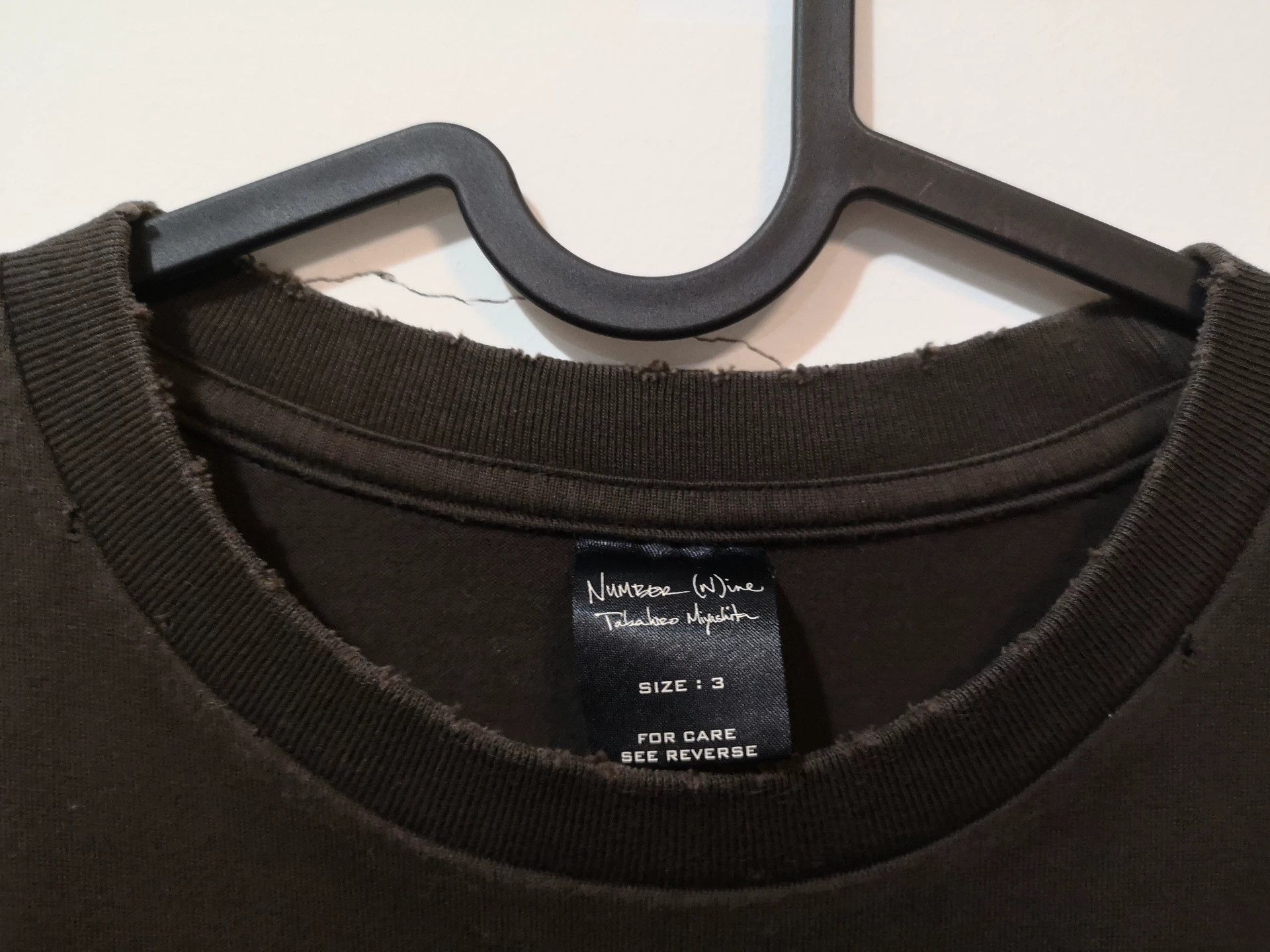 Number (N)ine number nine travis scott short sleeve tee Size US M / EU 48-50 / 2 - 7 Thumbnail