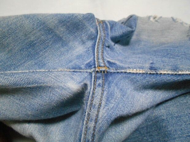 LVC levi's 501xx distressed denim jeans Size US 28 / EU 44 - 4 Thumbnail