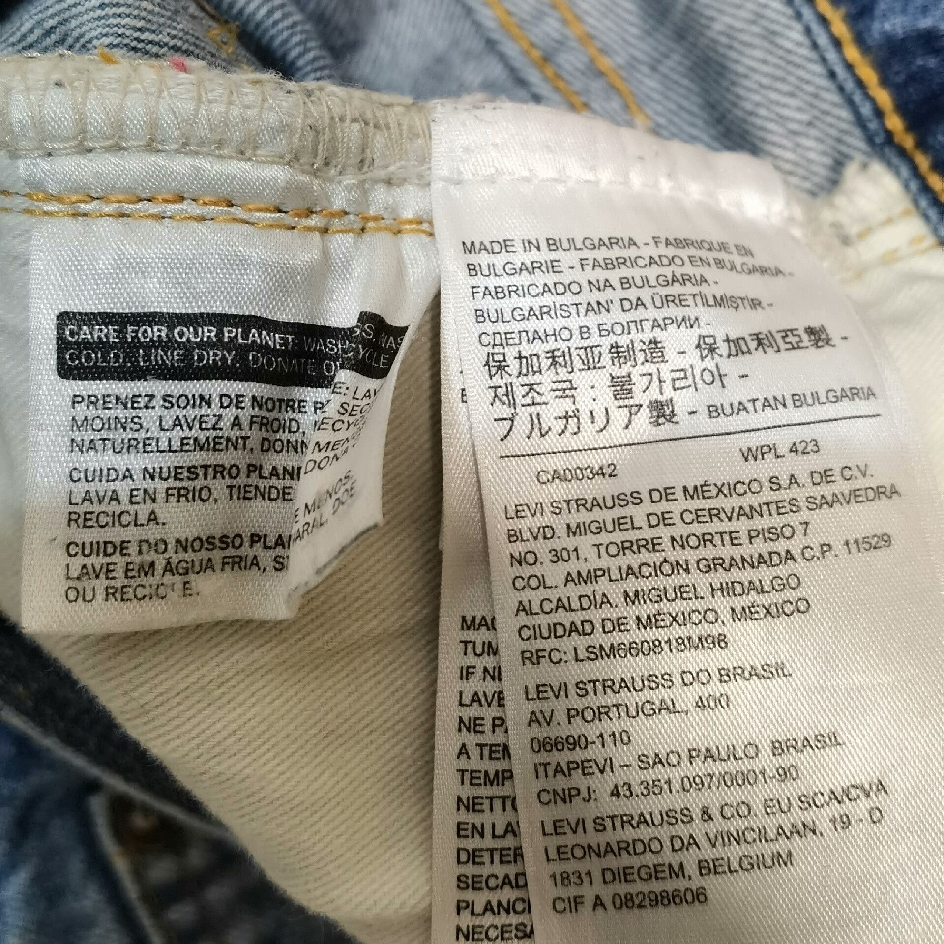 LVC levi's 501xx distressed denim jeans Size US 28 / EU 44 - 6 Thumbnail