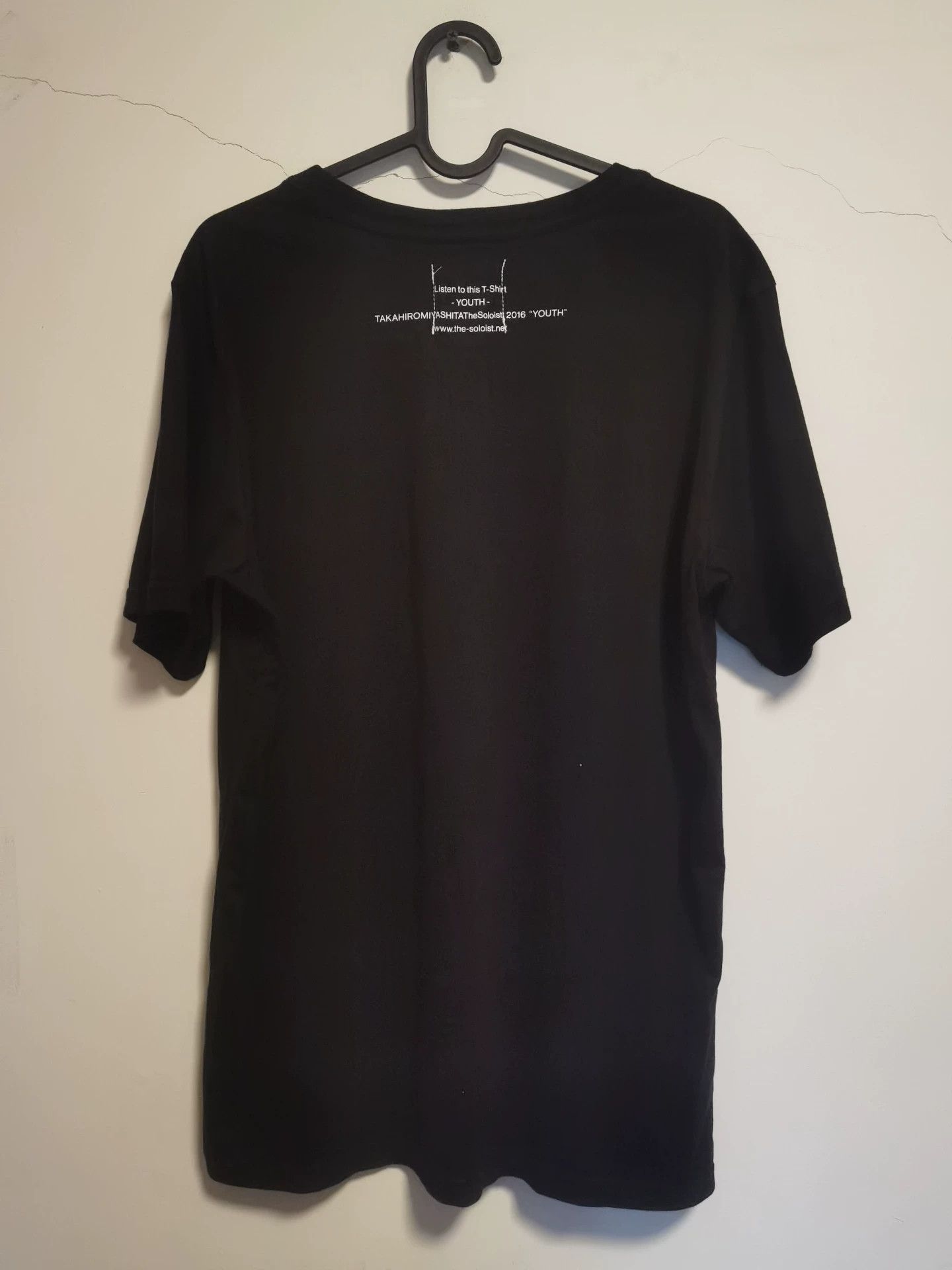 Takahiromiyashita The Soloist. black youth graphic t-shirt by soloist Size US L / EU 52-54 / 3 - 2 Thumbnail