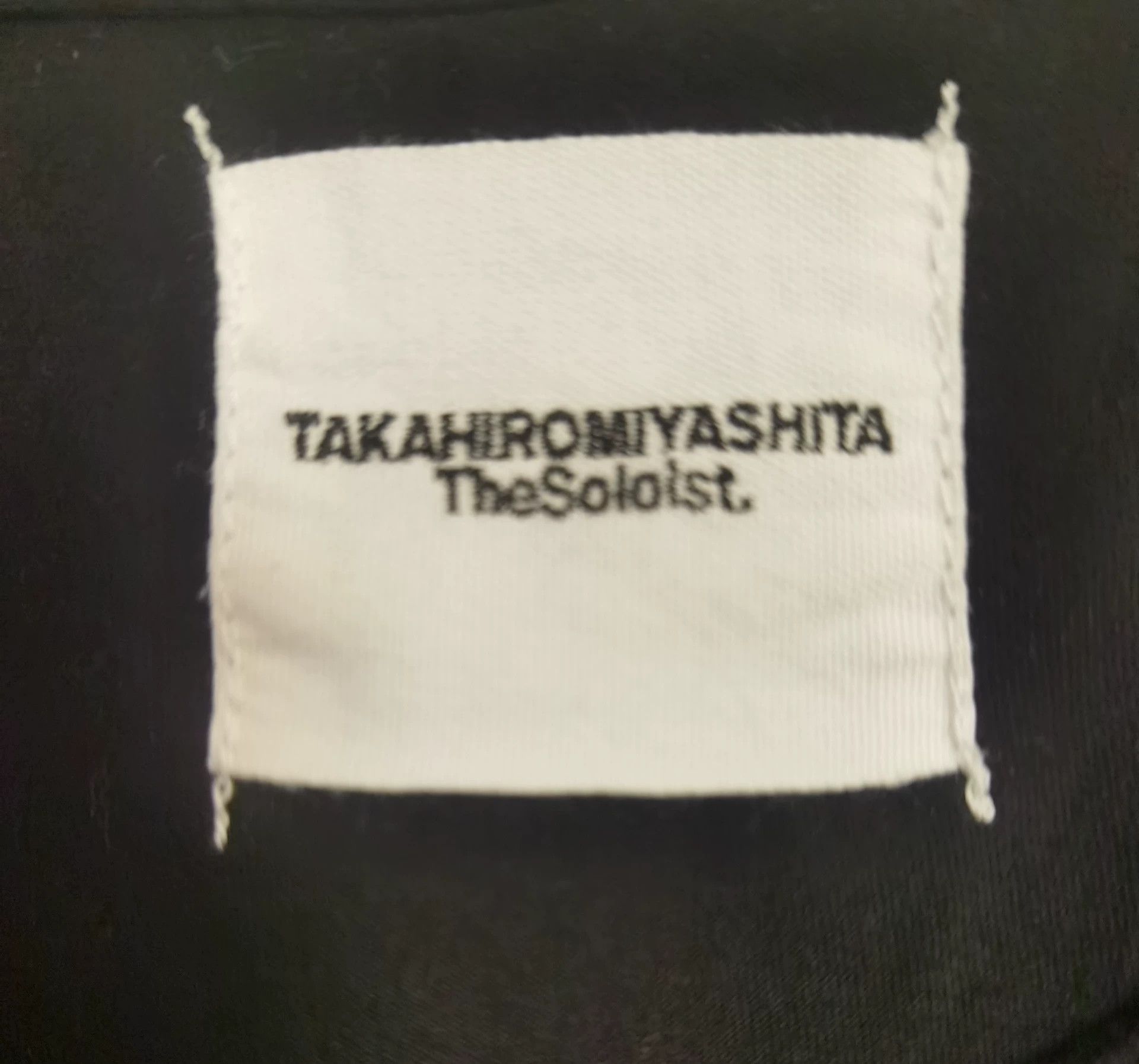 Takahiromiyashita The Soloist. black youth graphic t-shirt by soloist Size US L / EU 52-54 / 3 - 5 Thumbnail