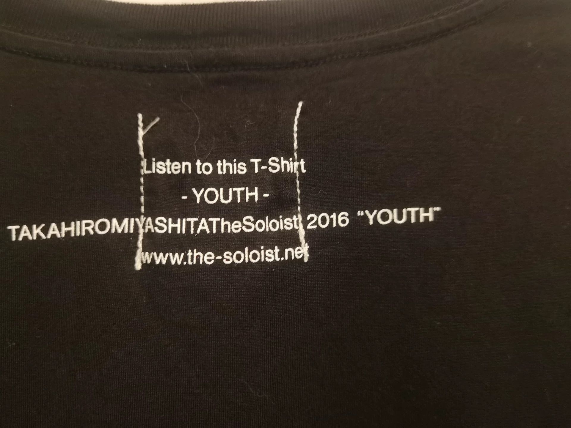 Takahiromiyashita The Soloist. black youth graphic t-shirt by soloist Size US L / EU 52-54 / 3 - 3 Thumbnail