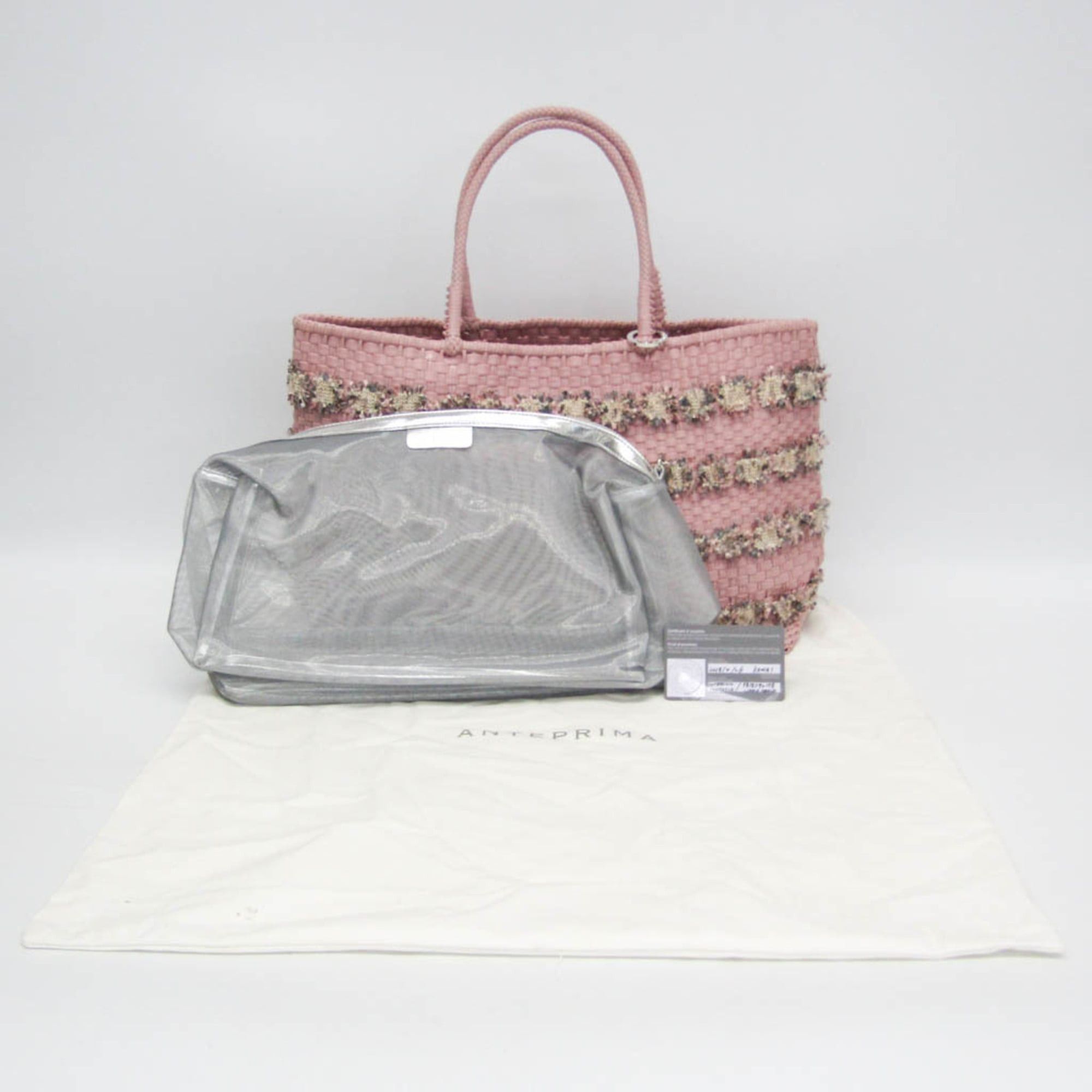 ANTEPRIMA Anteprima Intreccio Fantasia PB18S92178 Women's Wire Tote Bag Pink Size ONE SIZE - 2 Thumbnail