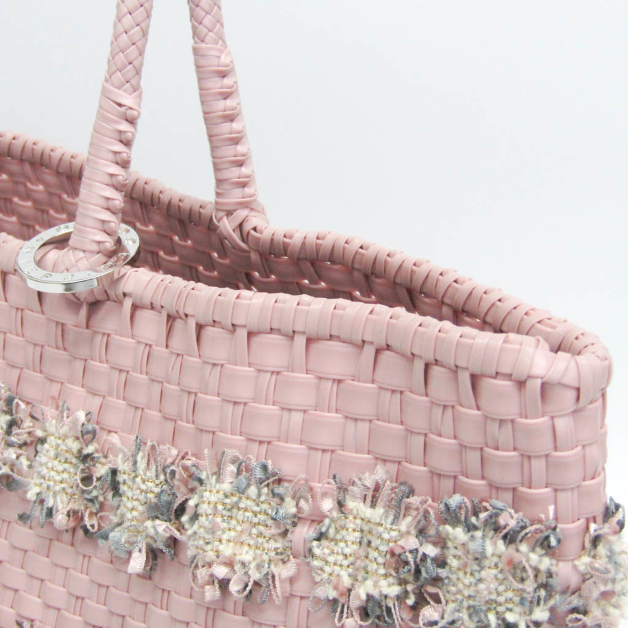ANTEPRIMA Anteprima Intreccio Fantasia PB18S92178 Women's Wire Tote Bag Pink Size ONE SIZE - 7 Thumbnail