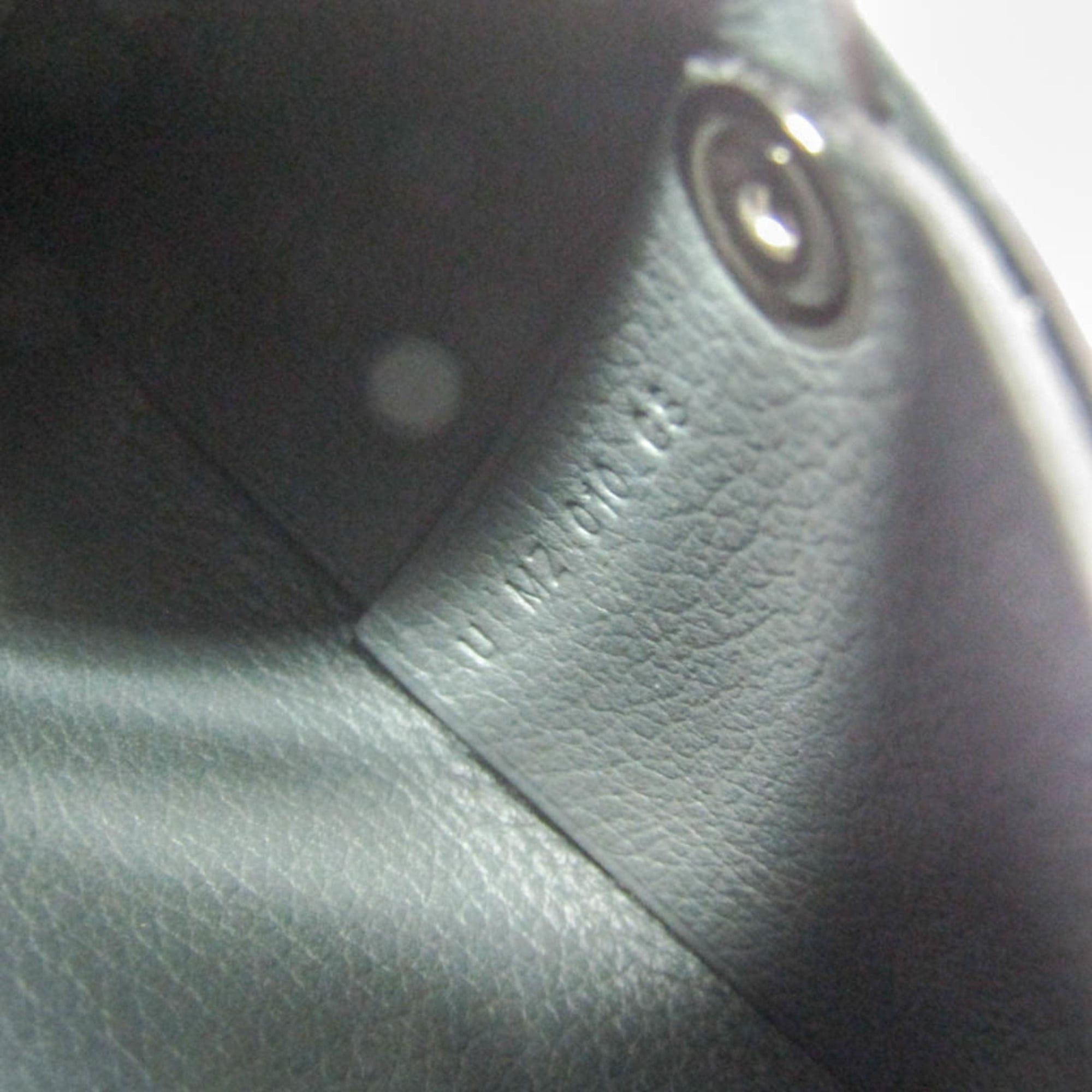 Hermes Hermes Bastia Men,Women Evercolor Leather Coin Purse/coin Case Gray Size ONE SIZE - 10 Thumbnail