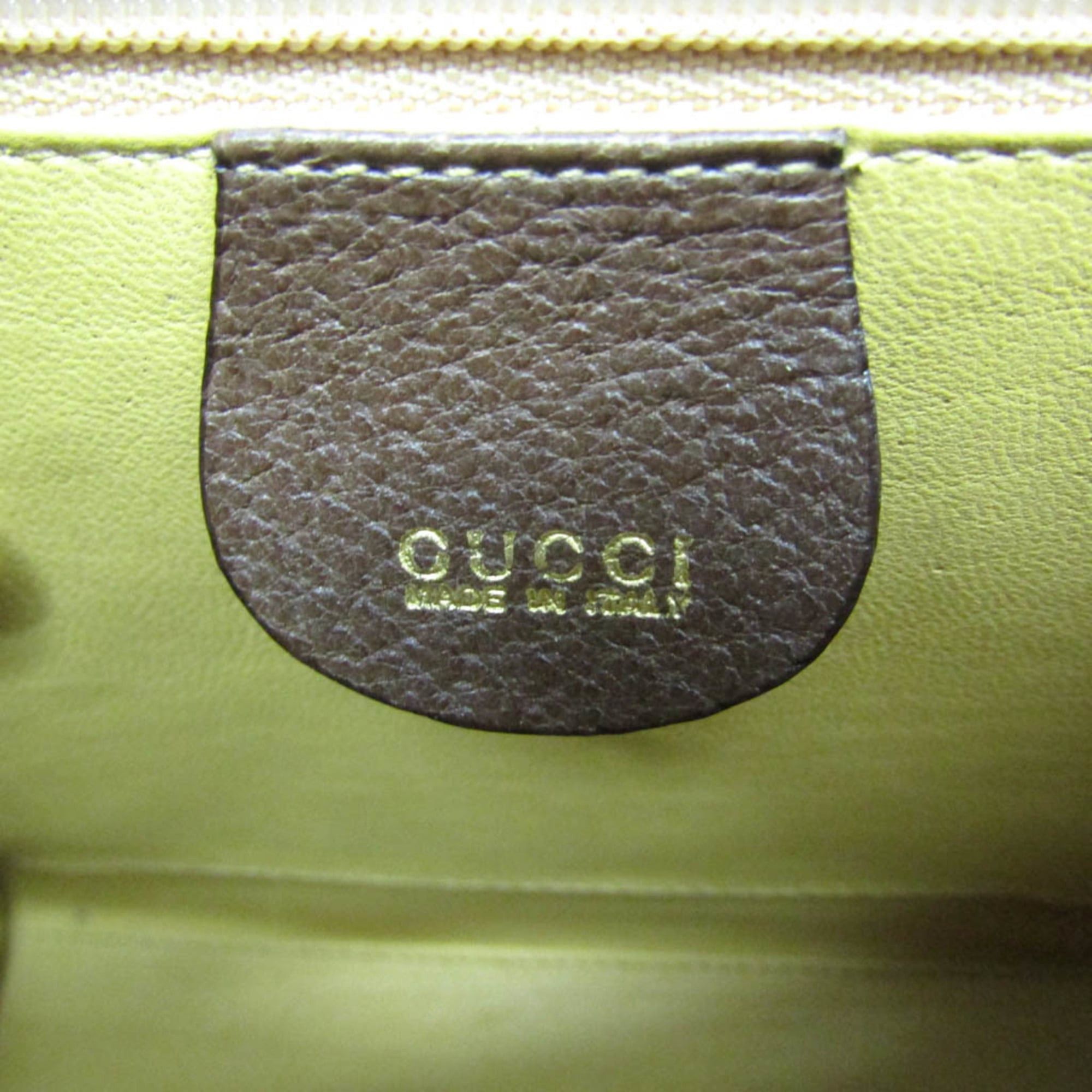Gucci Gucci Lady Rock 000 110 0211 Women's Leather Handbag,Shoulder Bag Brown Size ONE SIZE - 19 Thumbnail