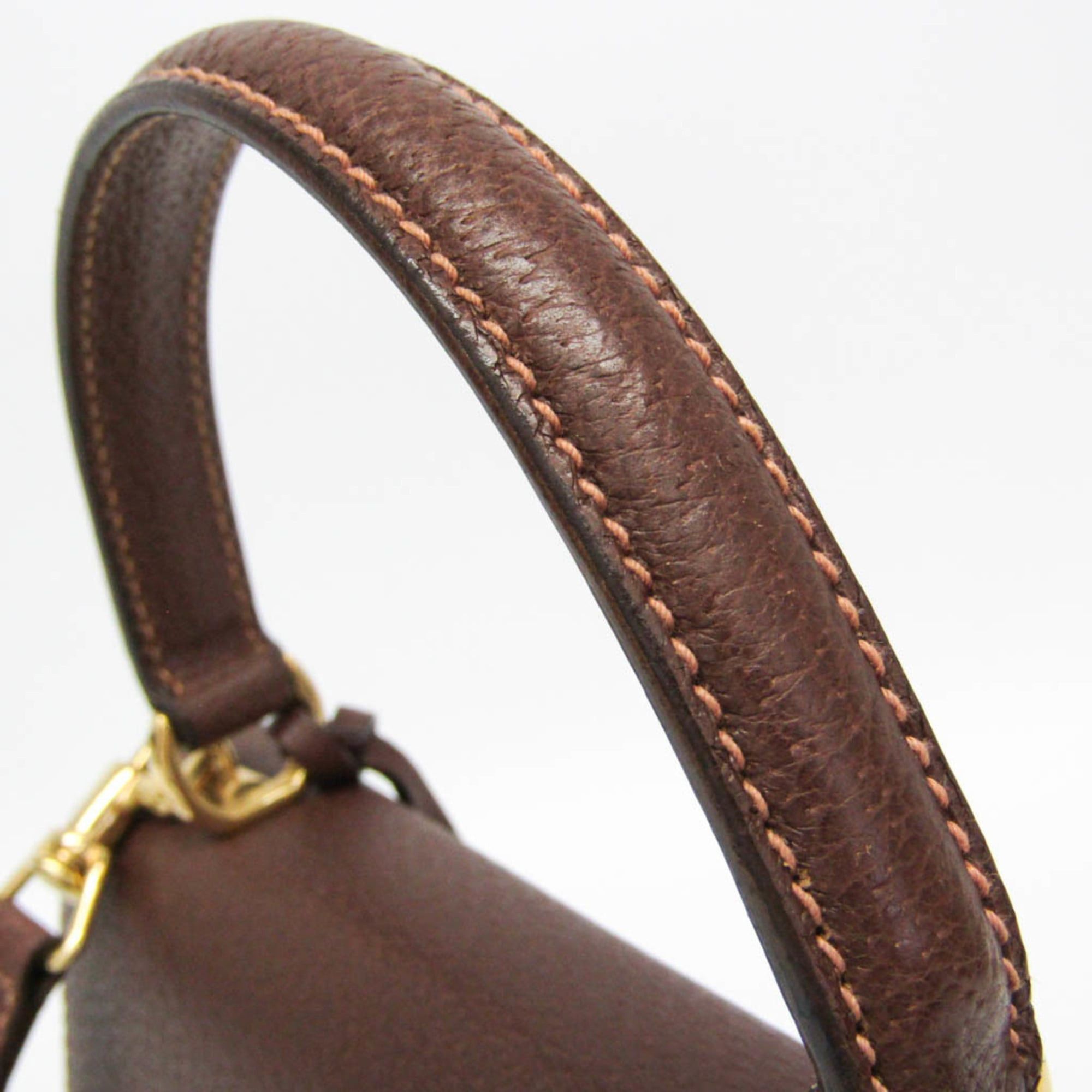 Gucci Gucci Lady Rock 000 110 0211 Women's Leather Handbag,Shoulder Bag Brown Size ONE SIZE - 8 Thumbnail