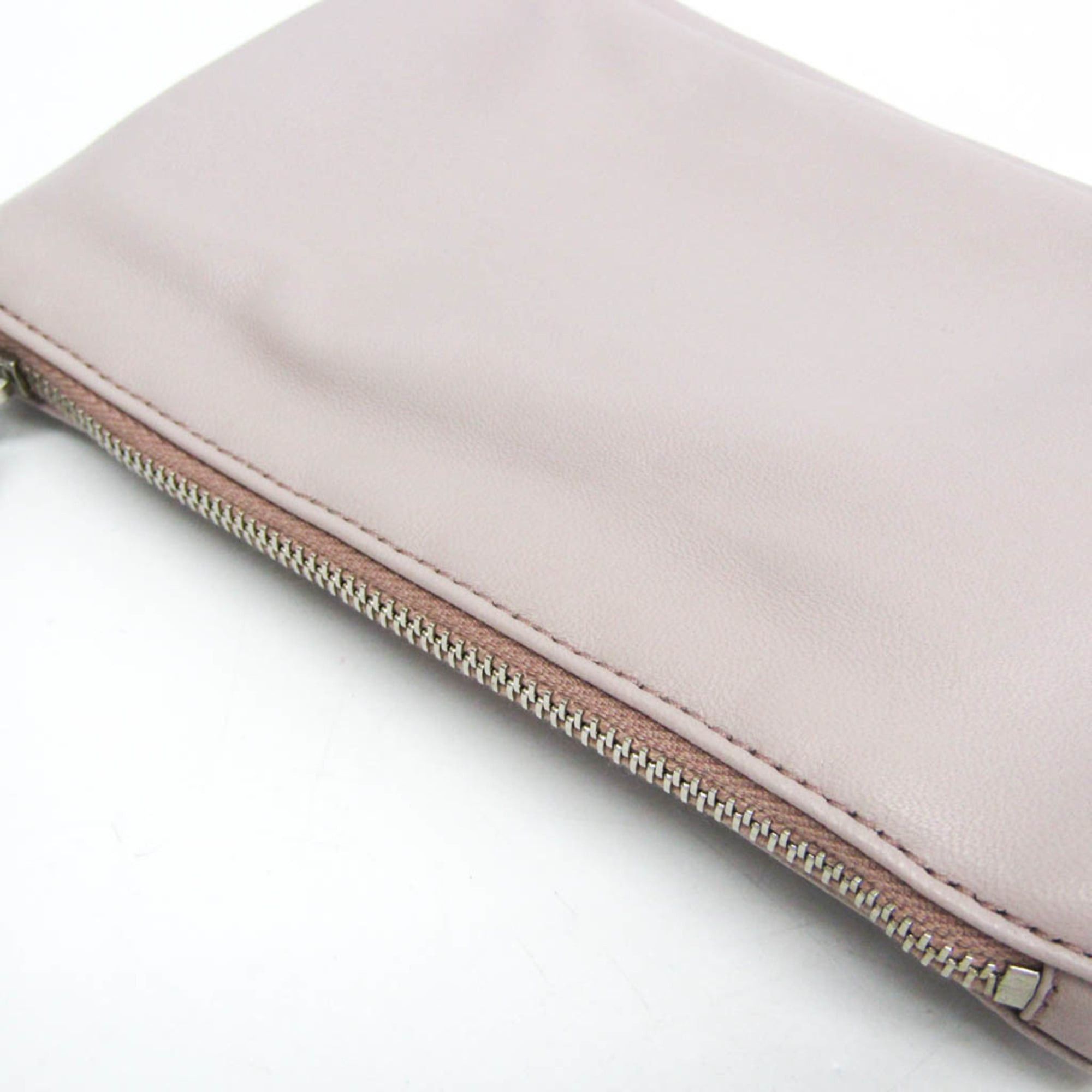 Miu Miu Miu Miu NAPPA CRISTAL RP0196 Women's Leather Pouch Pink Size ONE SIZE - 8 Thumbnail