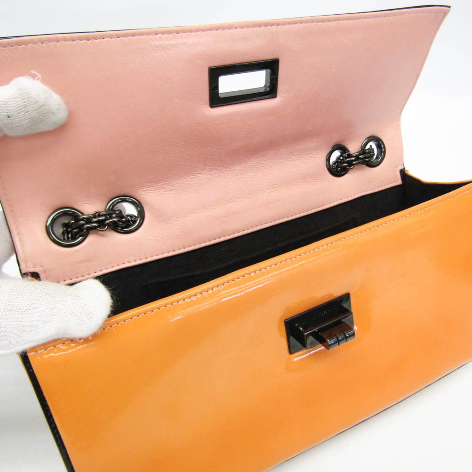 Chanel Chanel Chain Shoulder Bag Women's Leather Shoulder Bag Pink,Yellow Size ONE SIZE - 5 Thumbnail
