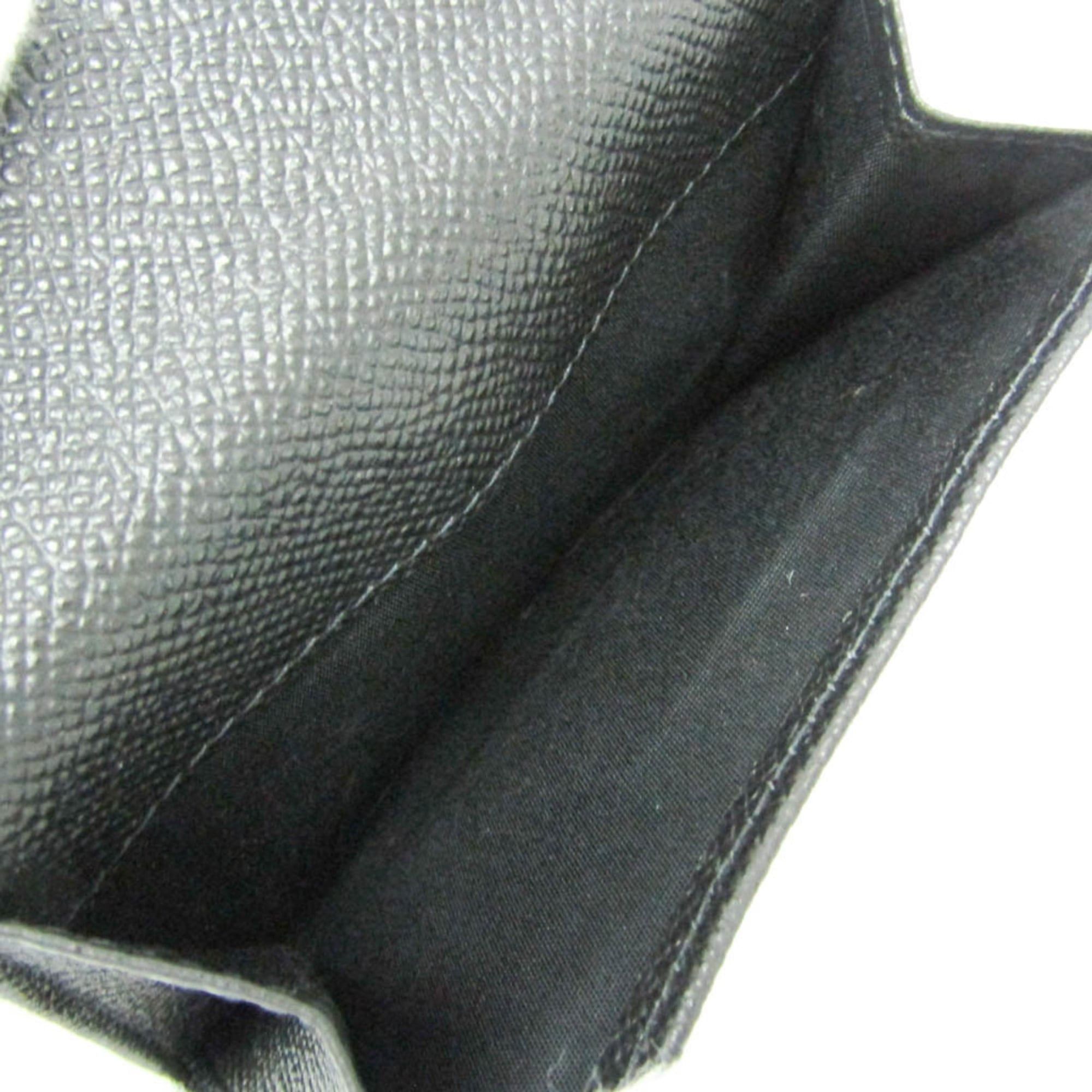 Salvatore Ferragamo Salvatore Ferragamo Gancini DP-22 C877 Women's Leather Middle Wallet (bi-fold) Black Size ONE SIZE - 5 Thumbnail