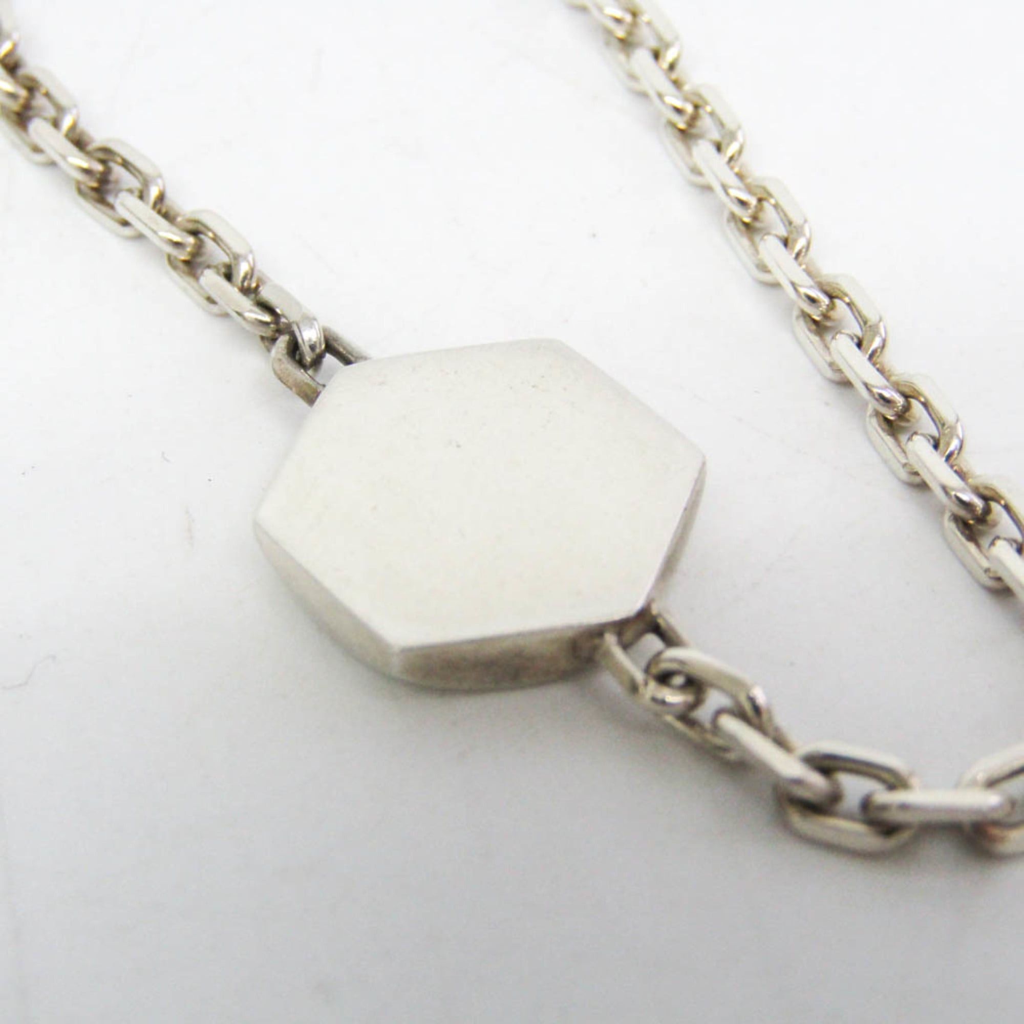 Gucci Gucci Hexagon Silver Charm Bracelet Silver Size ONE SIZE - 7 Thumbnail
