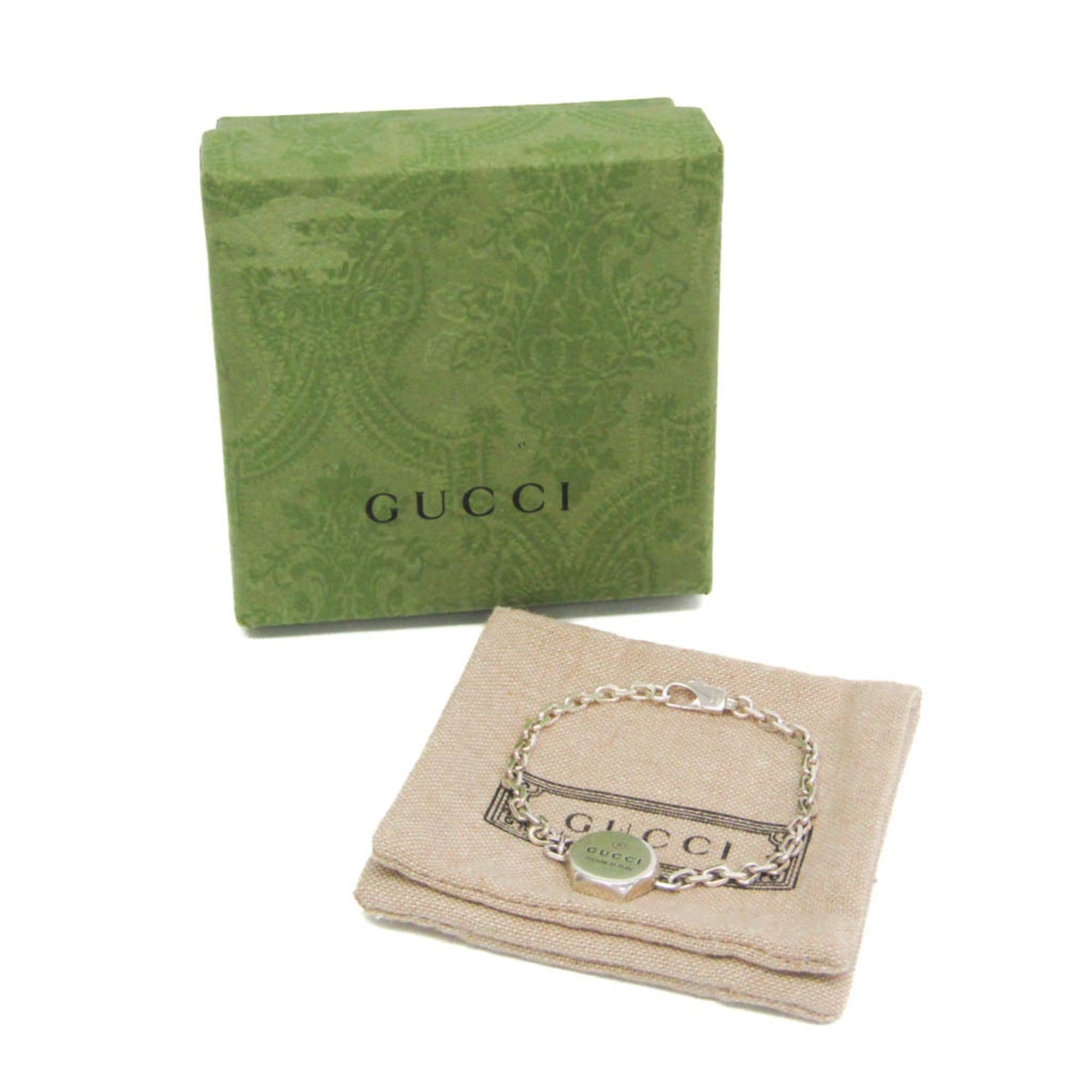 Gucci Gucci Hexagon Silver Charm Bracelet Silver Size ONE SIZE - 2 Thumbnail