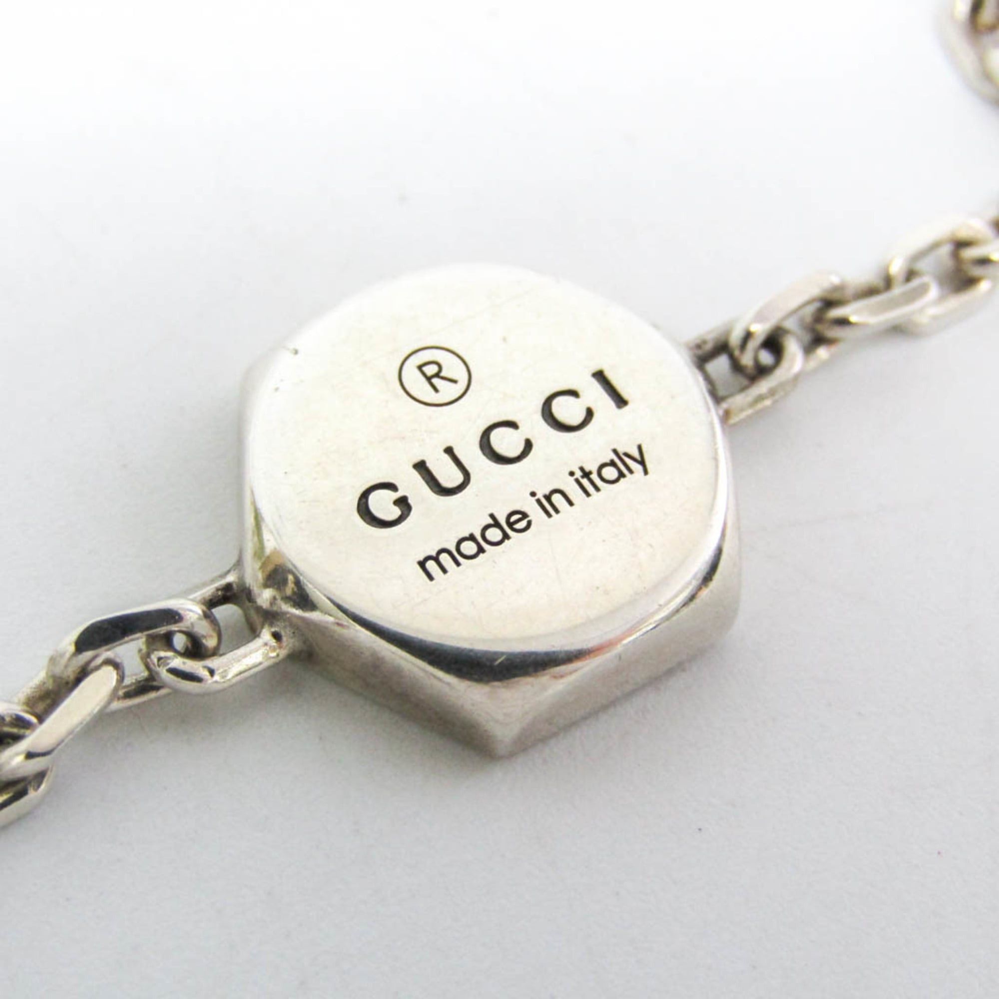 Gucci Gucci Hexagon Silver Charm Bracelet Silver Size ONE SIZE - 8 Thumbnail
