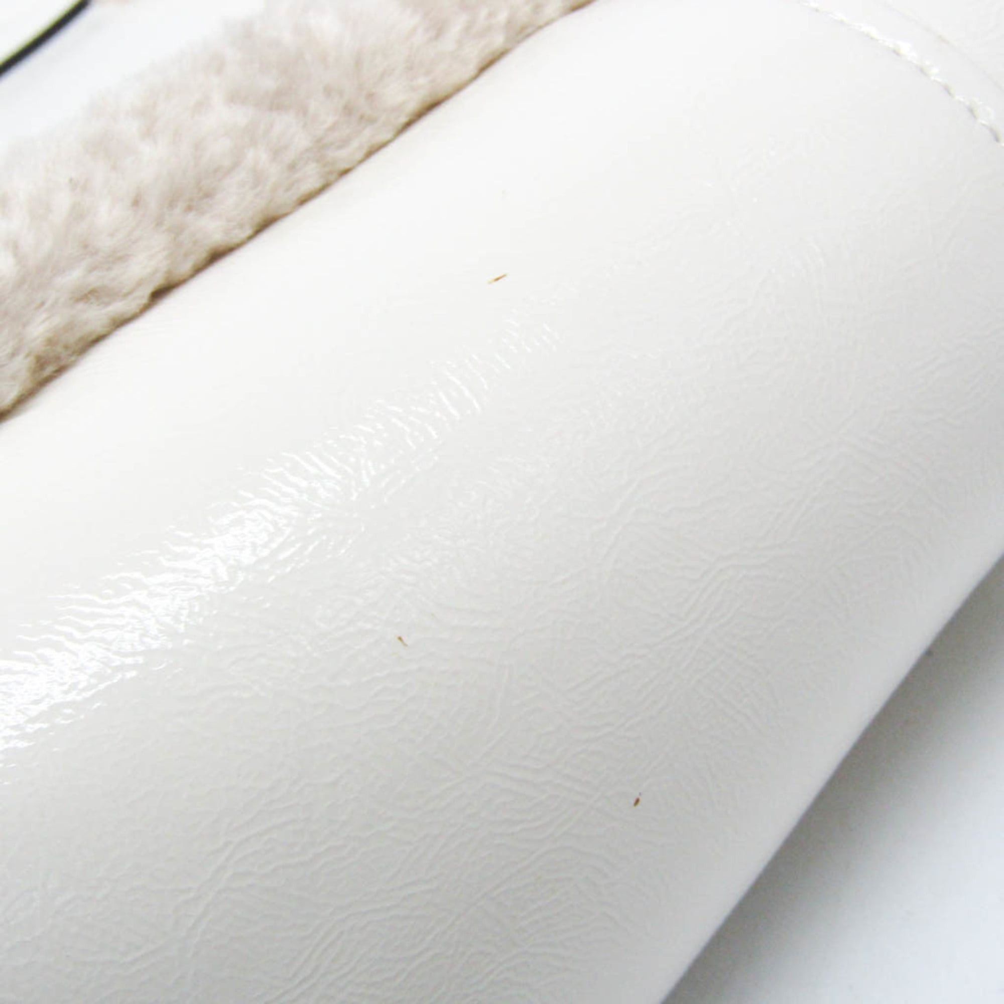 Kate Spade Kate Spade Jet Tote KE517 Women's Elastane,Faux Fur Tote Bag White Size ONE SIZE - 7 Thumbnail