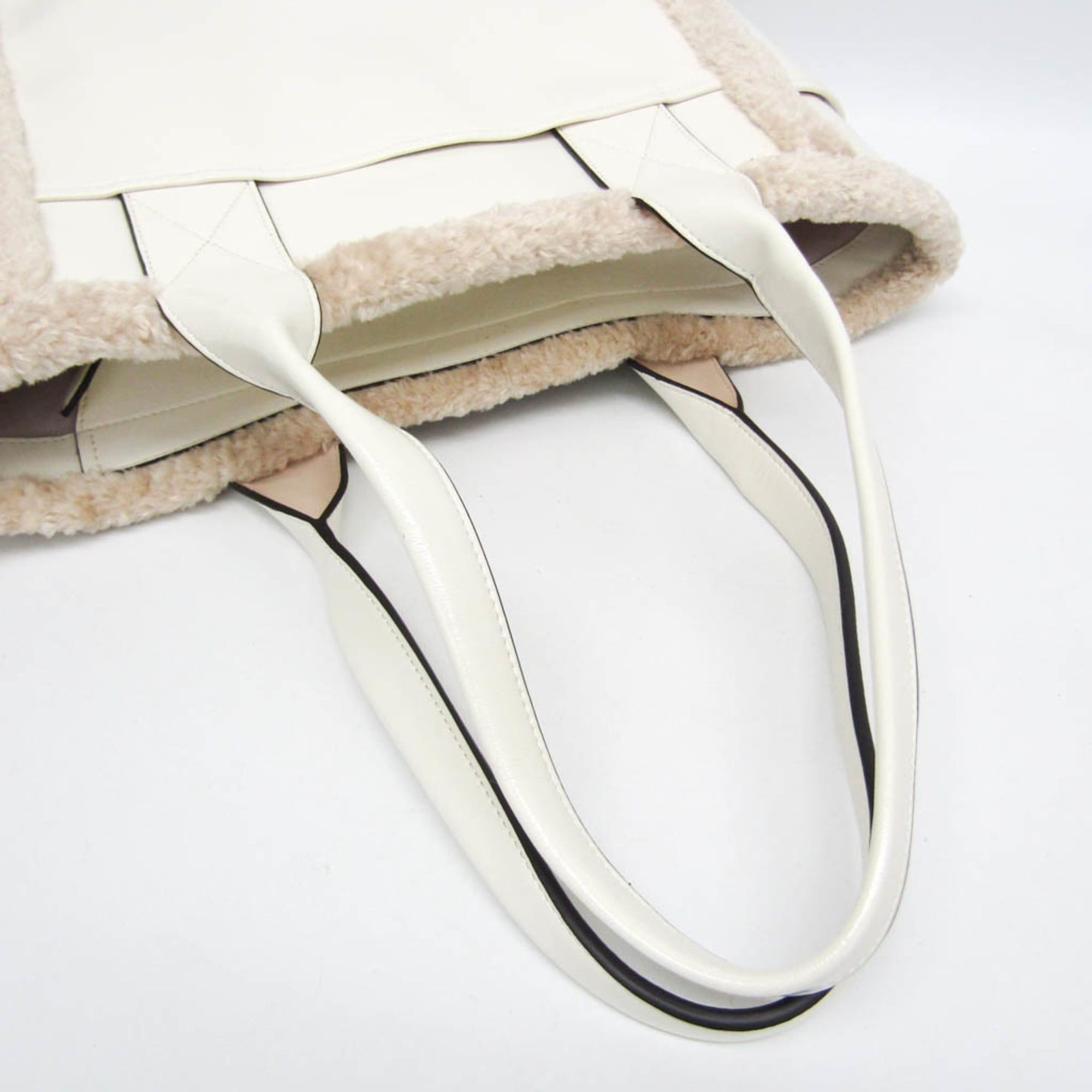 Kate Spade Kate Spade Jet Tote KE517 Women's Elastane,Faux Fur Tote Bag White Size ONE SIZE - 15 Thumbnail