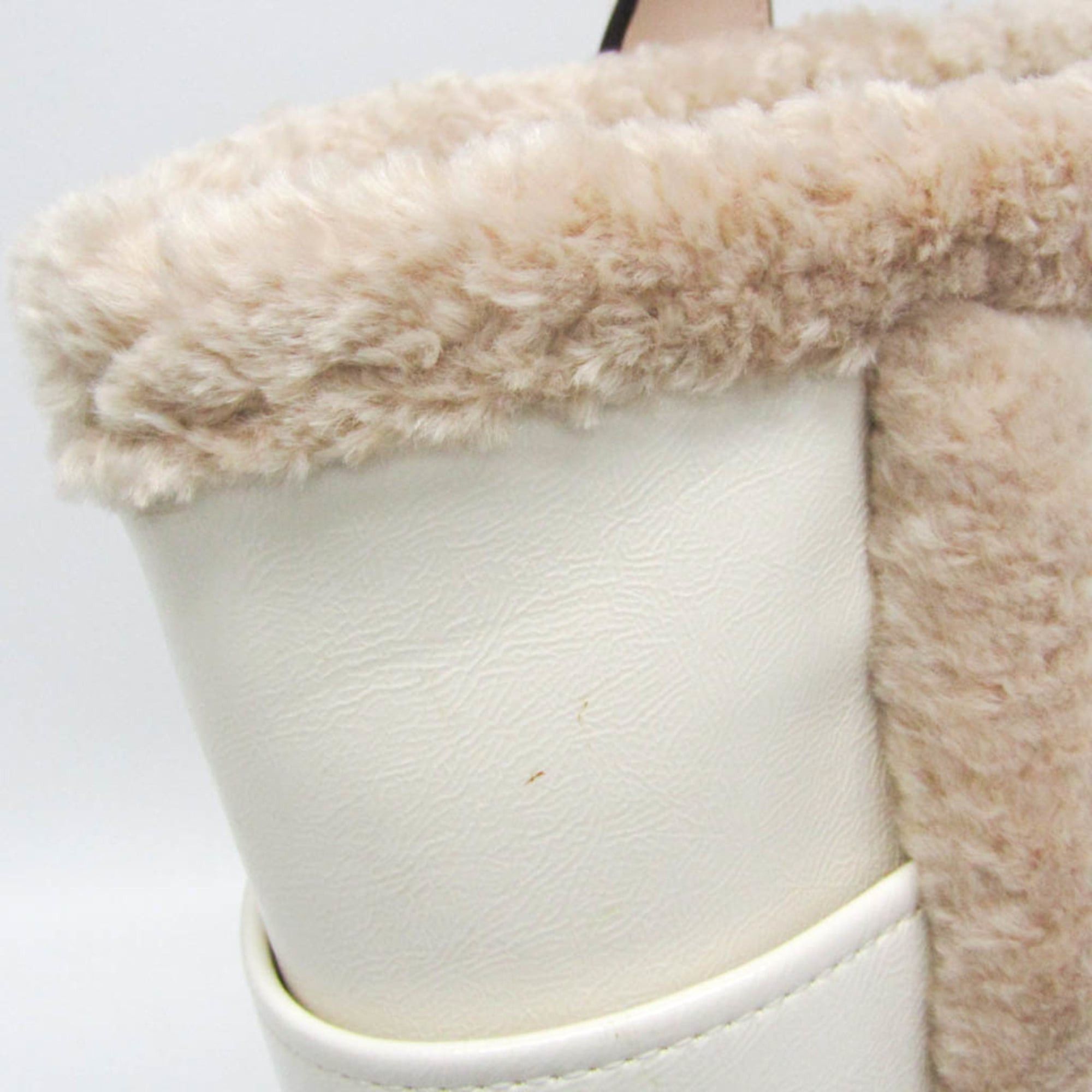 Kate Spade Kate Spade Jet Tote KE517 Women's Elastane,Faux Fur Tote Bag White Size ONE SIZE - 8 Thumbnail