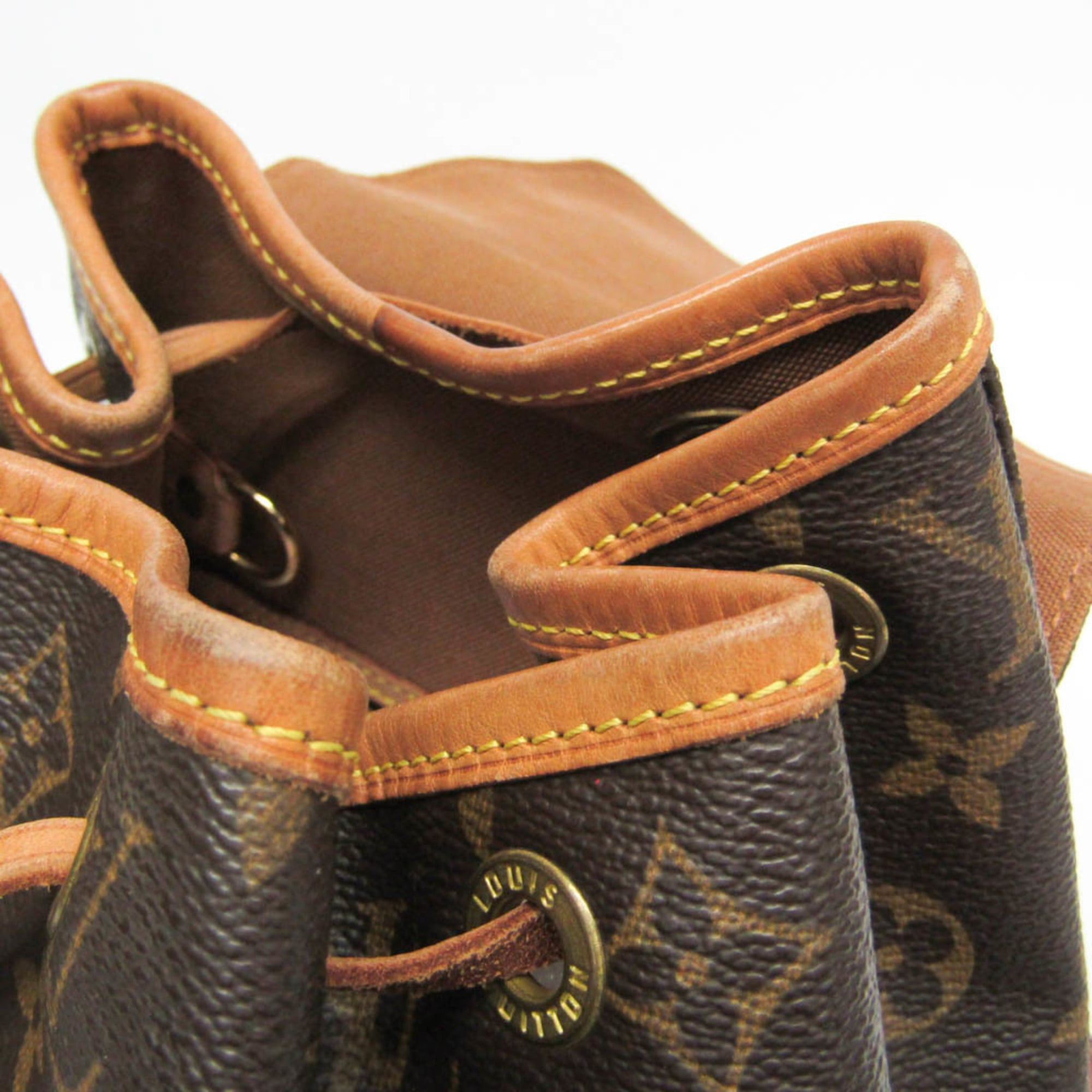 Louis Vuitton Louis Vuitton Monogram Montsouris MM M51136 Women's Backpack Brown Size ONE SIZE - 12 Thumbnail