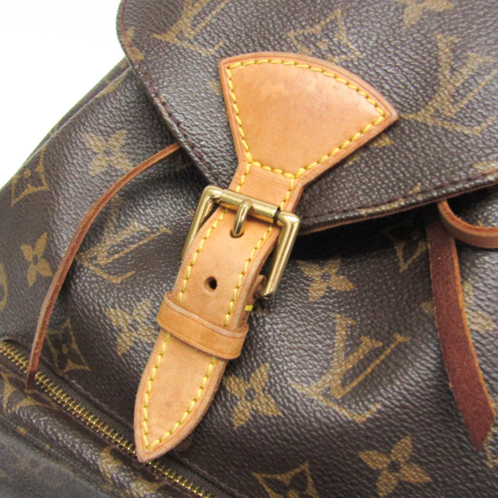 Louis Vuitton Louis Vuitton Monogram Montsouris MM M51136 Women's Backpack Brown Size ONE SIZE - 11 Thumbnail