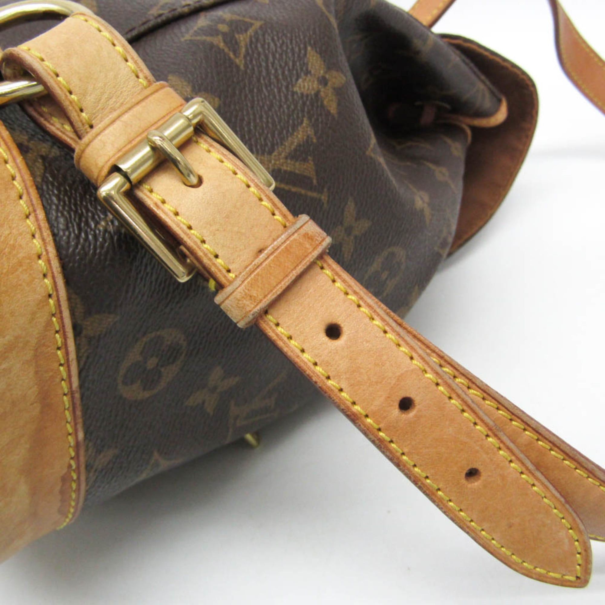 Louis Vuitton Louis Vuitton Monogram Montsouris MM M51136 Women's Backpack Brown Size ONE SIZE - 9 Thumbnail
