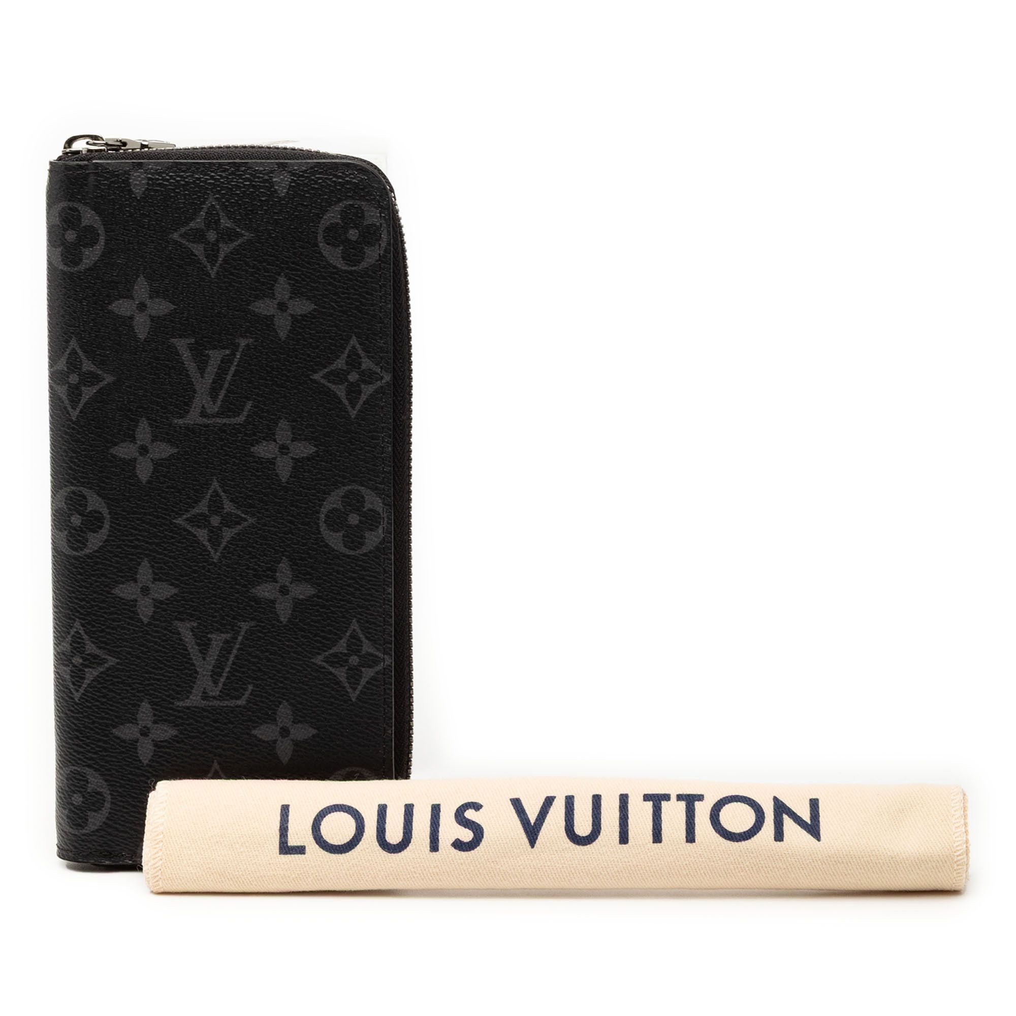 Louis Vuitton Louis Vuitton Monogram Eclipse Vertical Zippy Wallet Size ONE SIZE - 8 Thumbnail