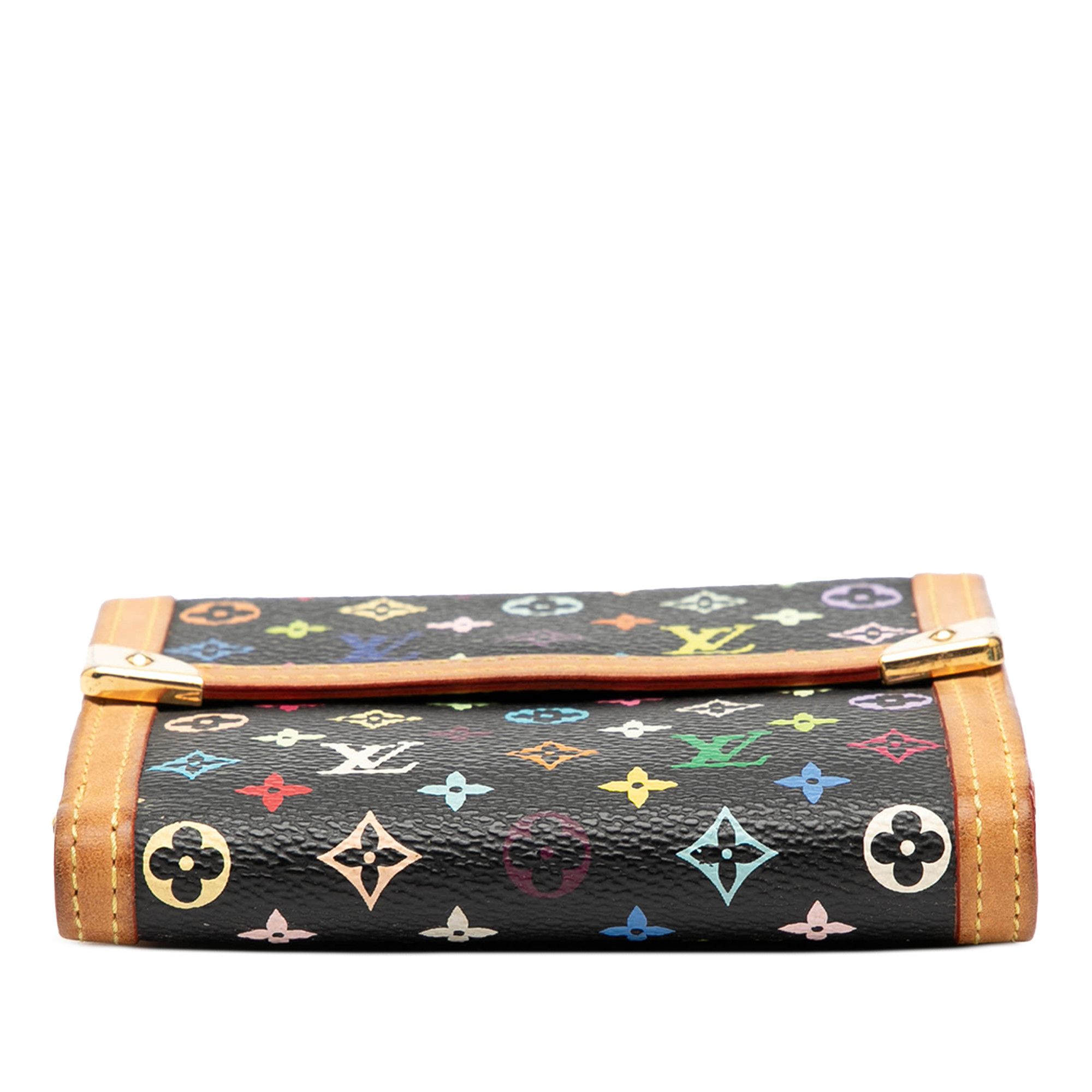 Louis Vuitton Louis Vuitton Monogram Multicolore Portefeuille Elise Trifold Wallet Size ONE SIZE - 3 Thumbnail