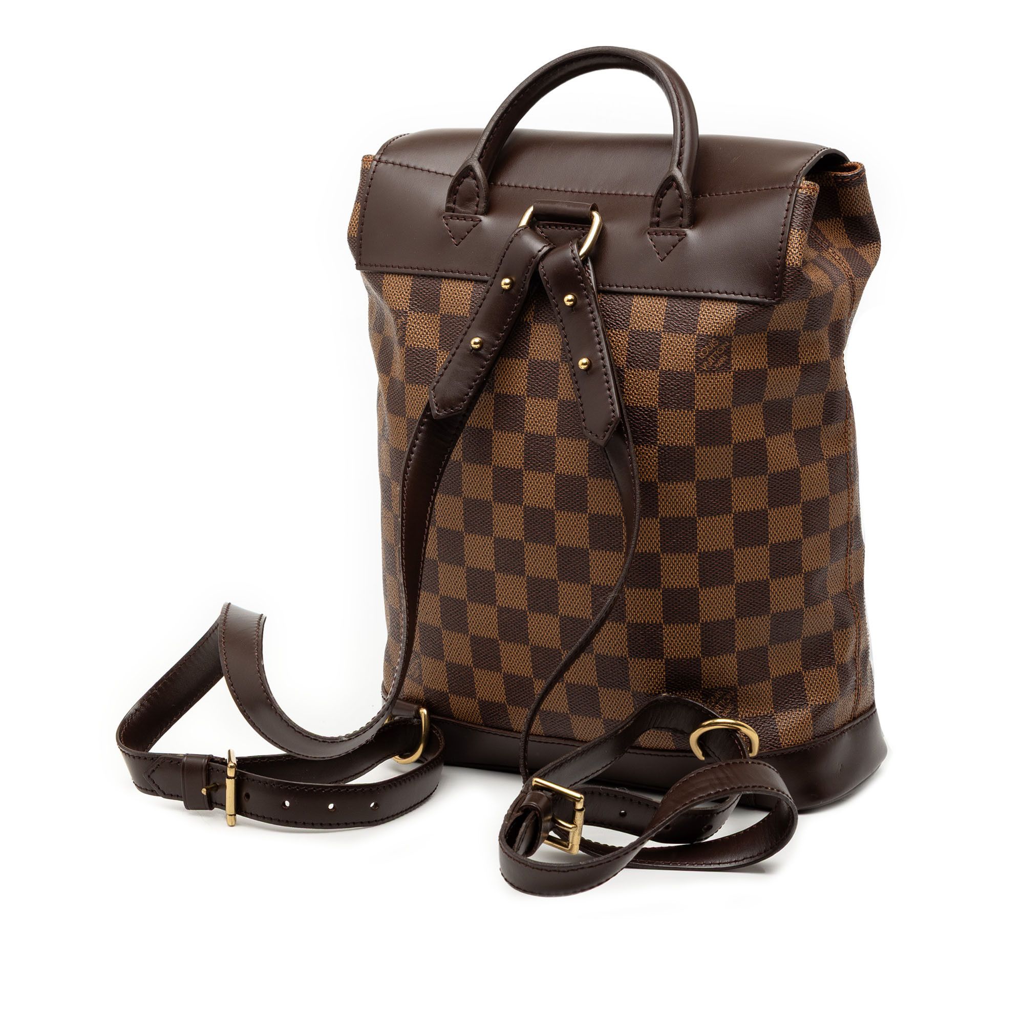 Louis Vuitton Louis Vuitton Damier Ebene Soho Size ONE SIZE - 2 Thumbnail