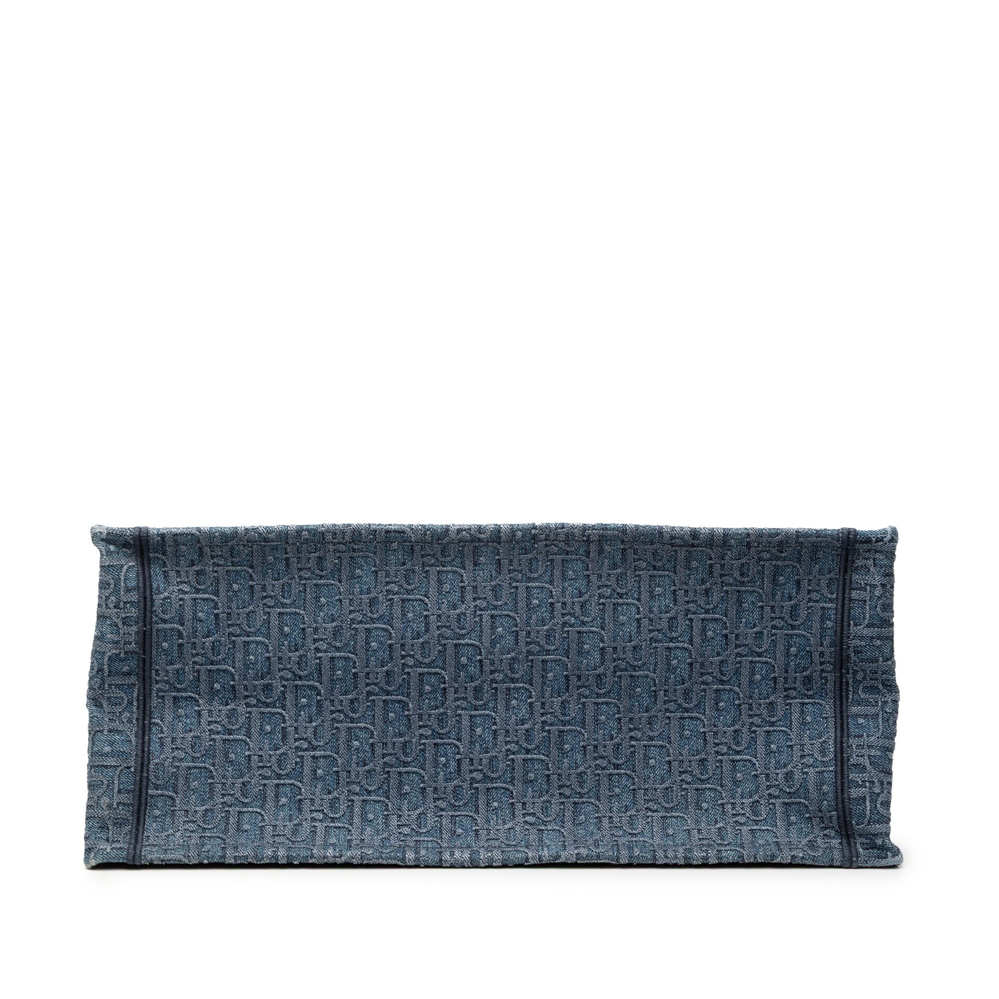 Dior Dior Large Oblique Denim Book Tote Size ONE SIZE - 3 Thumbnail