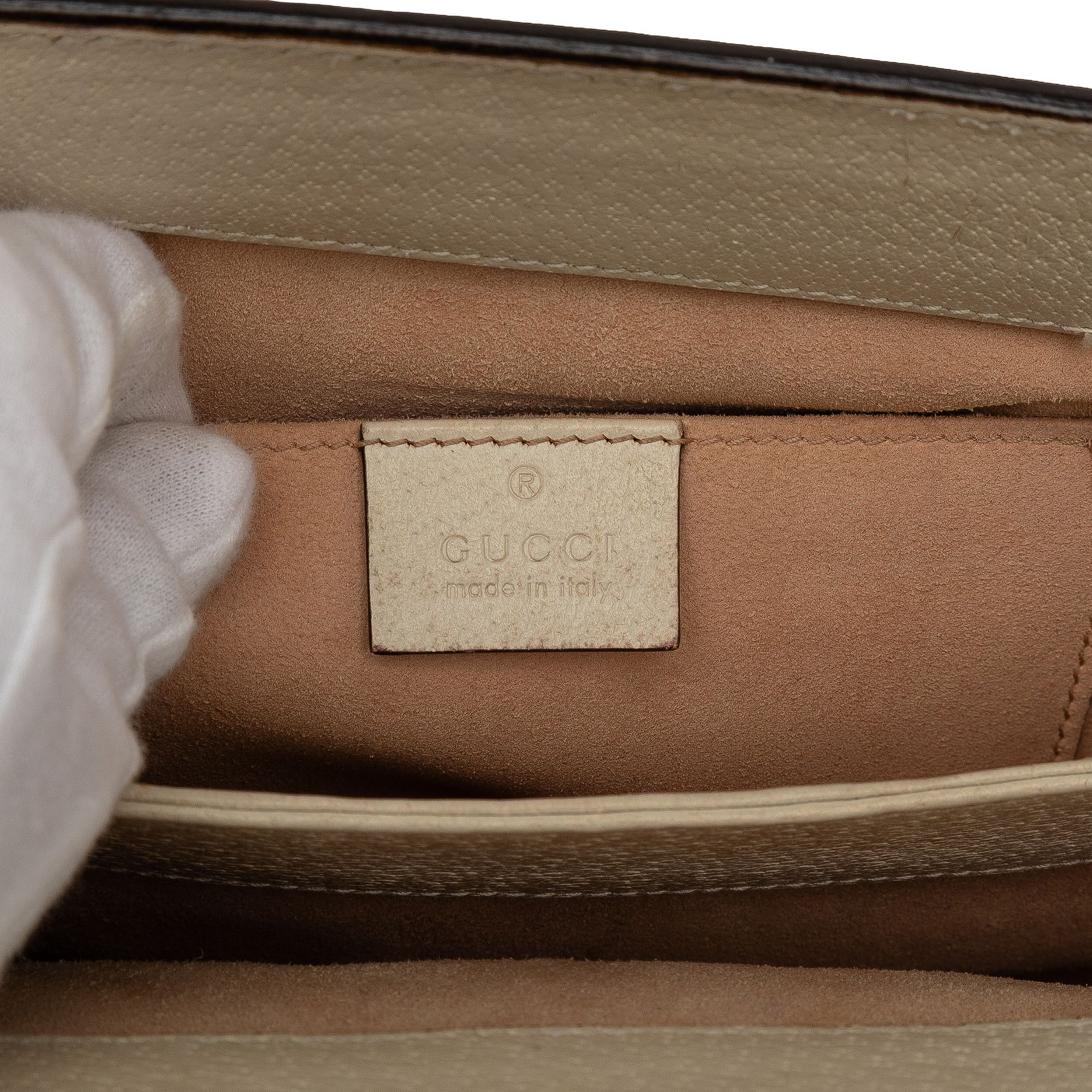Gucci Gucci Small Calfskin Web Ophidia Chain Crossbody Size ONE SIZE - 6 Thumbnail
