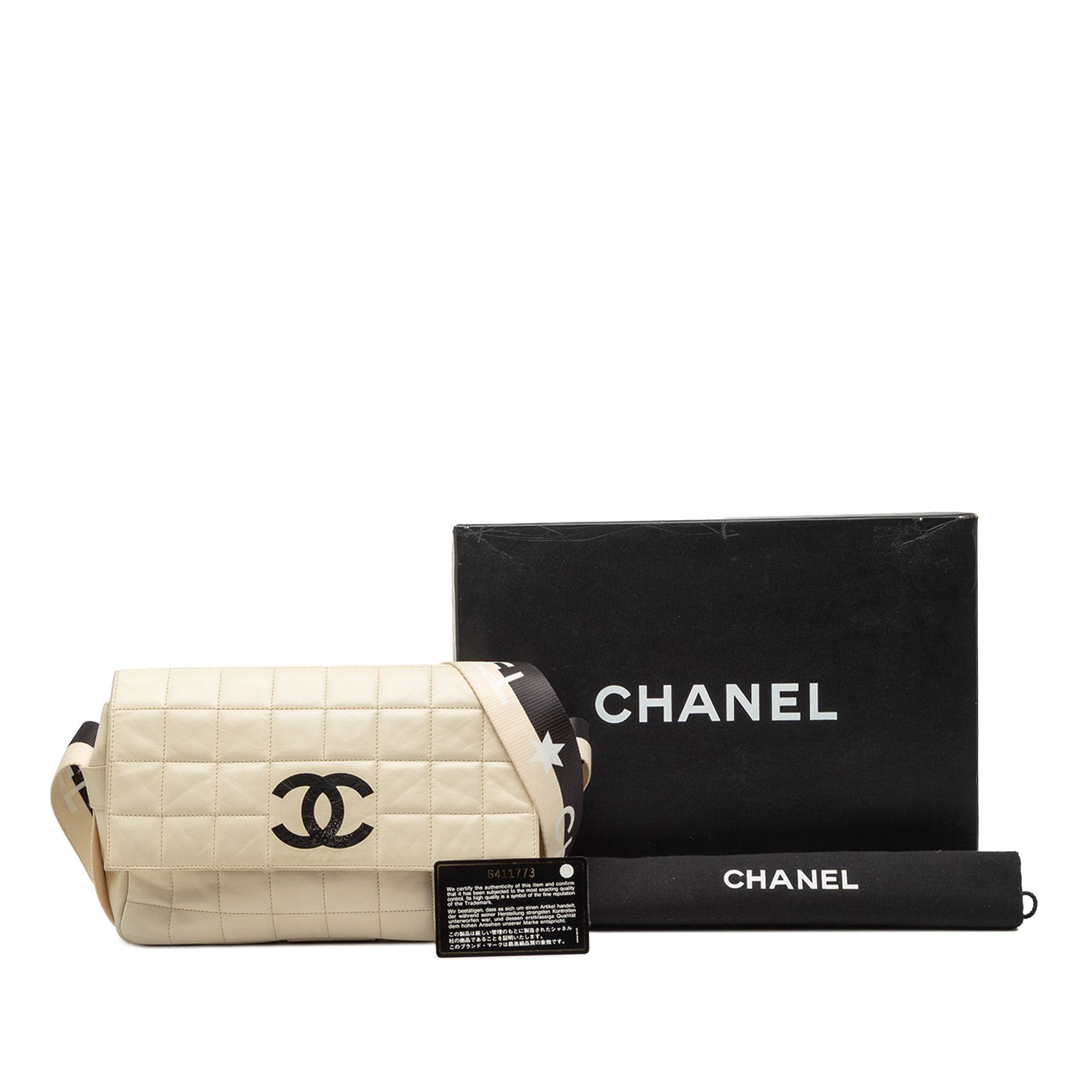 Chanel Chanel Chocolate Bar Lambskin Sport Line Crossbody Size ONE SIZE - 8 Thumbnail