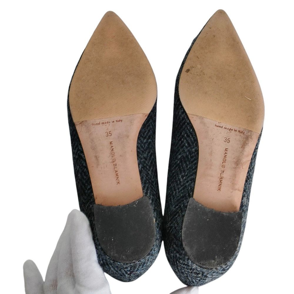 Manolo Blahnik Manolo Blahnik Manolo Blahnik ZOBIXFLAT Tweed Flat Shoes Others Shoes ZOBIXFLAT DUTY FREE for USA Size ONE SIZE - 11 Thumbnail