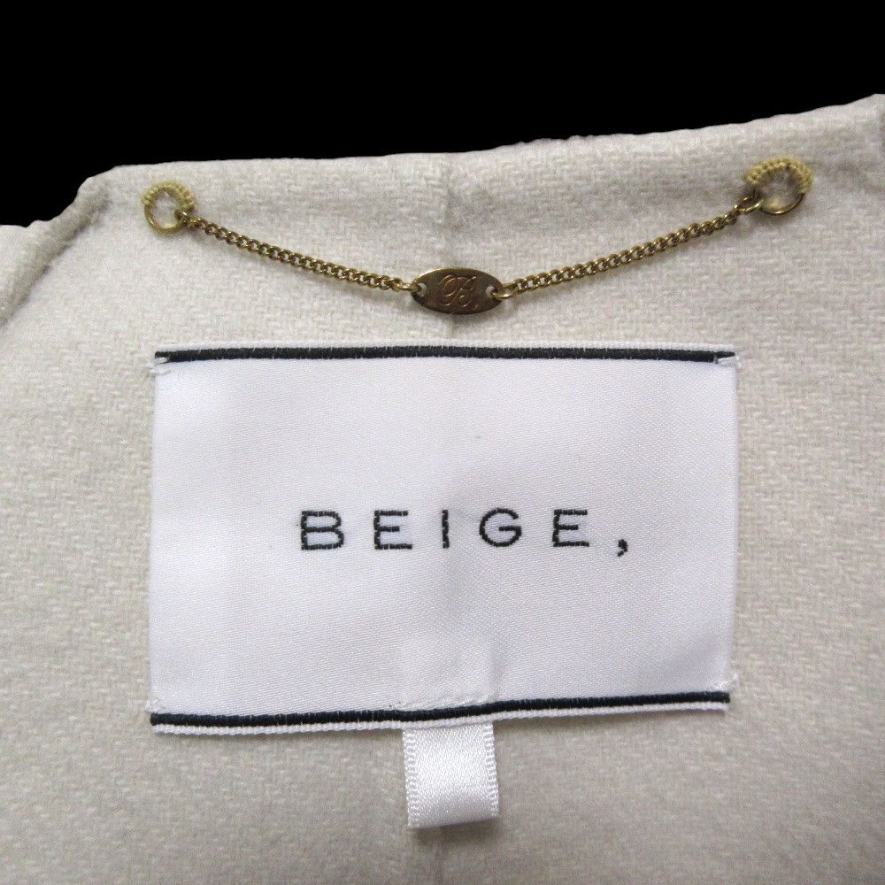 Other Other BEIGE ACTON JACKET Wool Collarless Jacket Others Outerwear JKCWBW0230 DUTY FREE for USA Size ONE SIZE - 8 Thumbnail