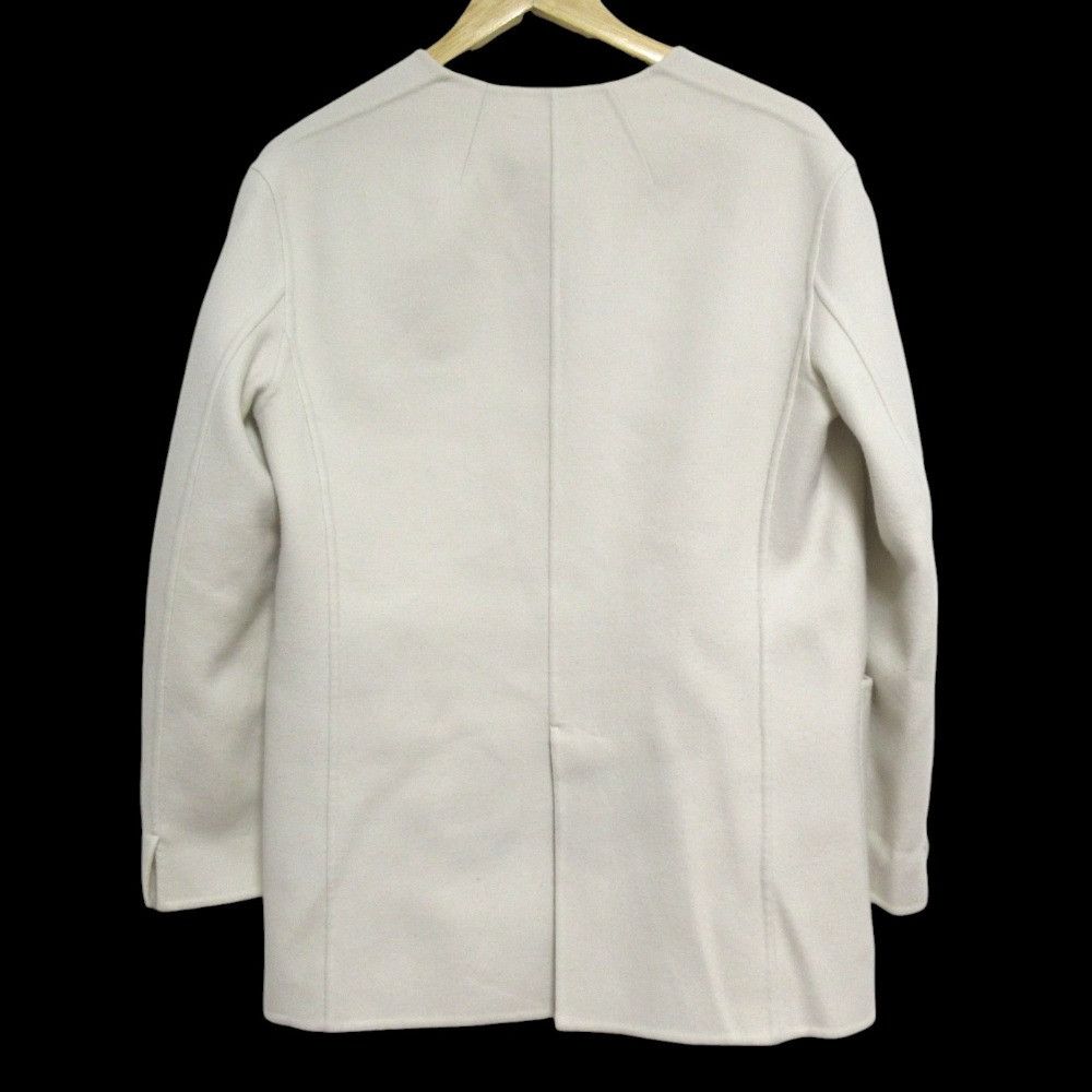 Other Other BEIGE ACTON JACKET Wool Collarless Jacket Others Outerwear JKCWBW0230 DUTY FREE for USA Size ONE SIZE - 2 Thumbnail