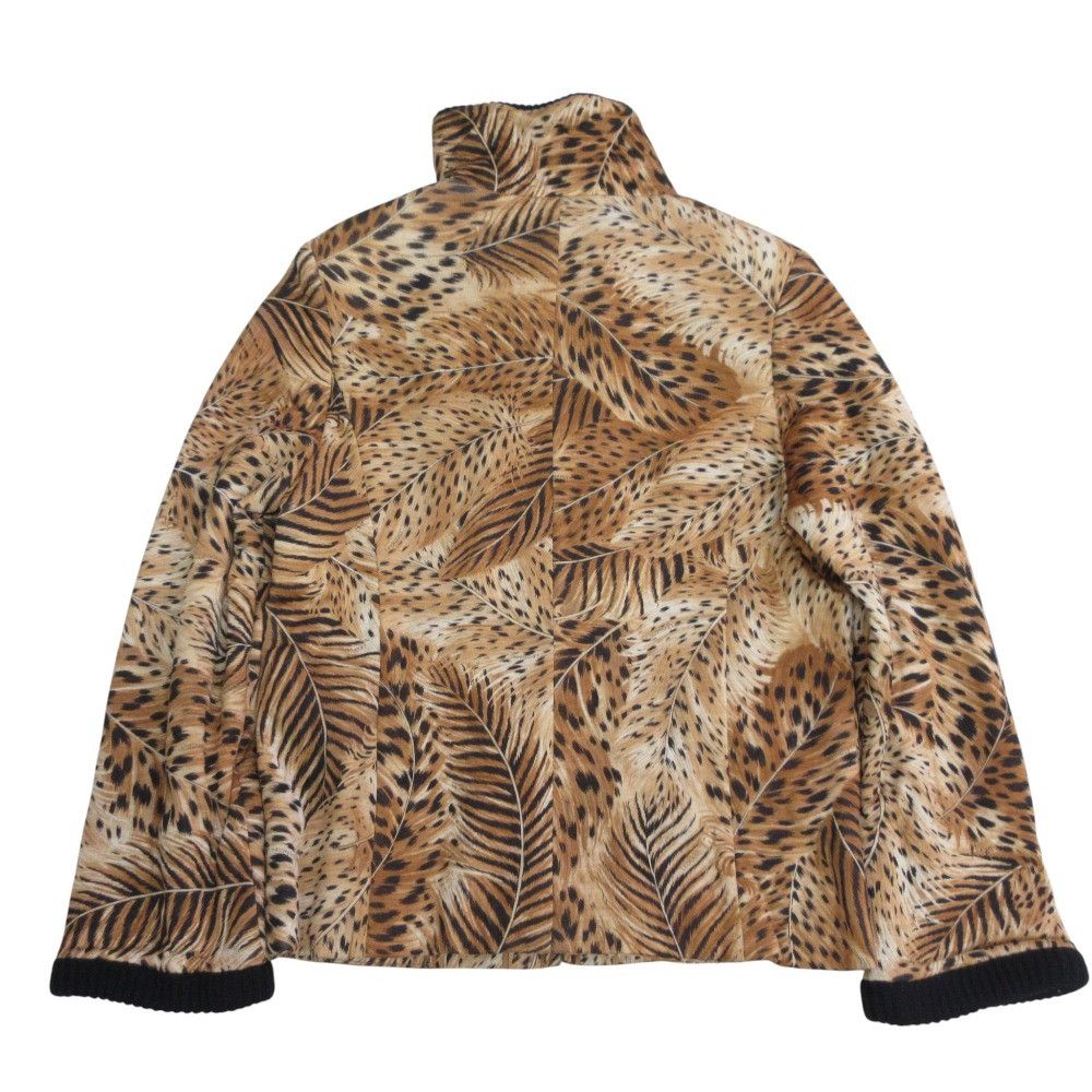 Other Other LEONARD Wool Silk Leopard Print Jacket Others Outerwear DUTY FREE for USA Size ONE SIZE - 2 Thumbnail