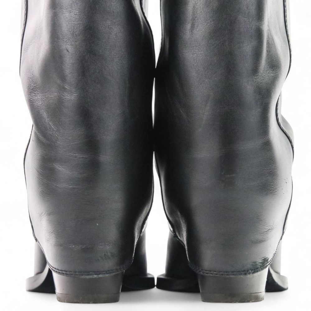 Fendi Fendi Fendi Minerva Leather Long Boots Leather Shoes 8W8566 DUTY FREE for USA Size ONE SIZE - 6 Thumbnail