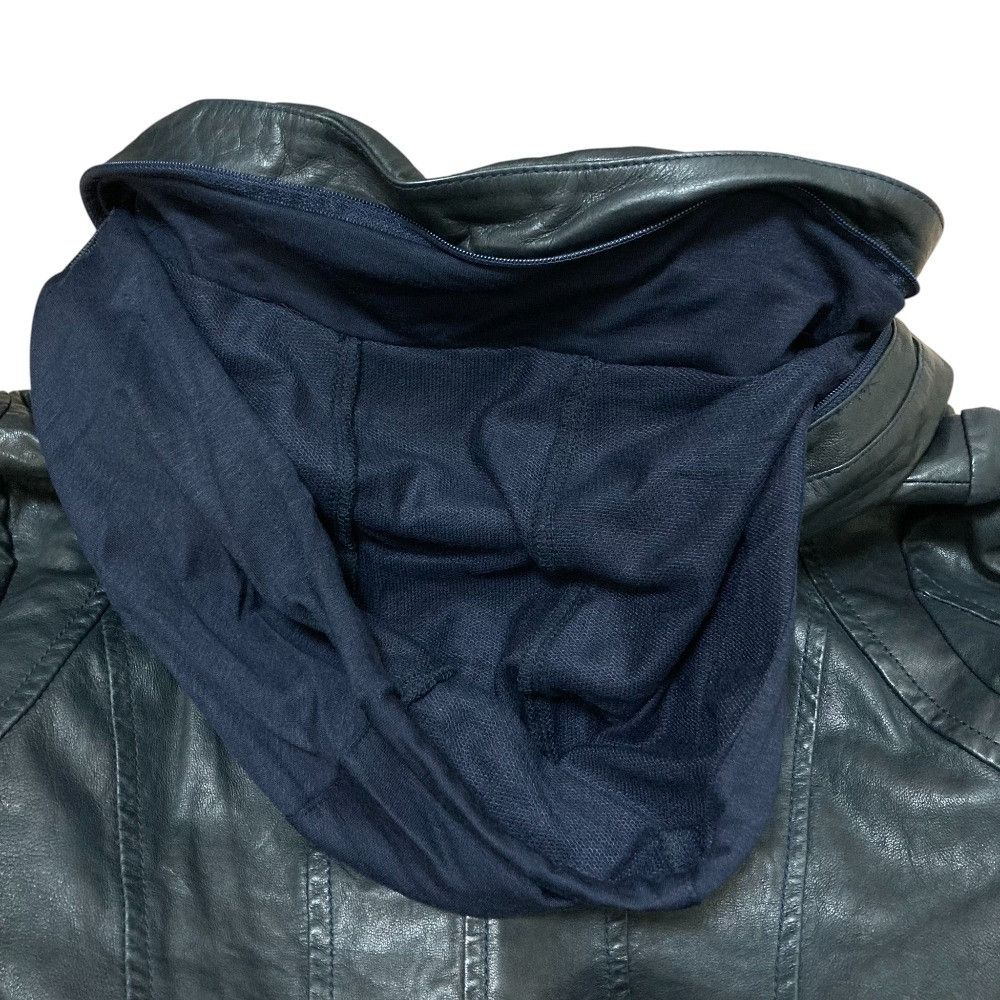Other Other BEATRICE Lamb Leather Hooded Jacket Leather Outerwear DUTY FREE for USA Size ONE SIZE - 5 Thumbnail