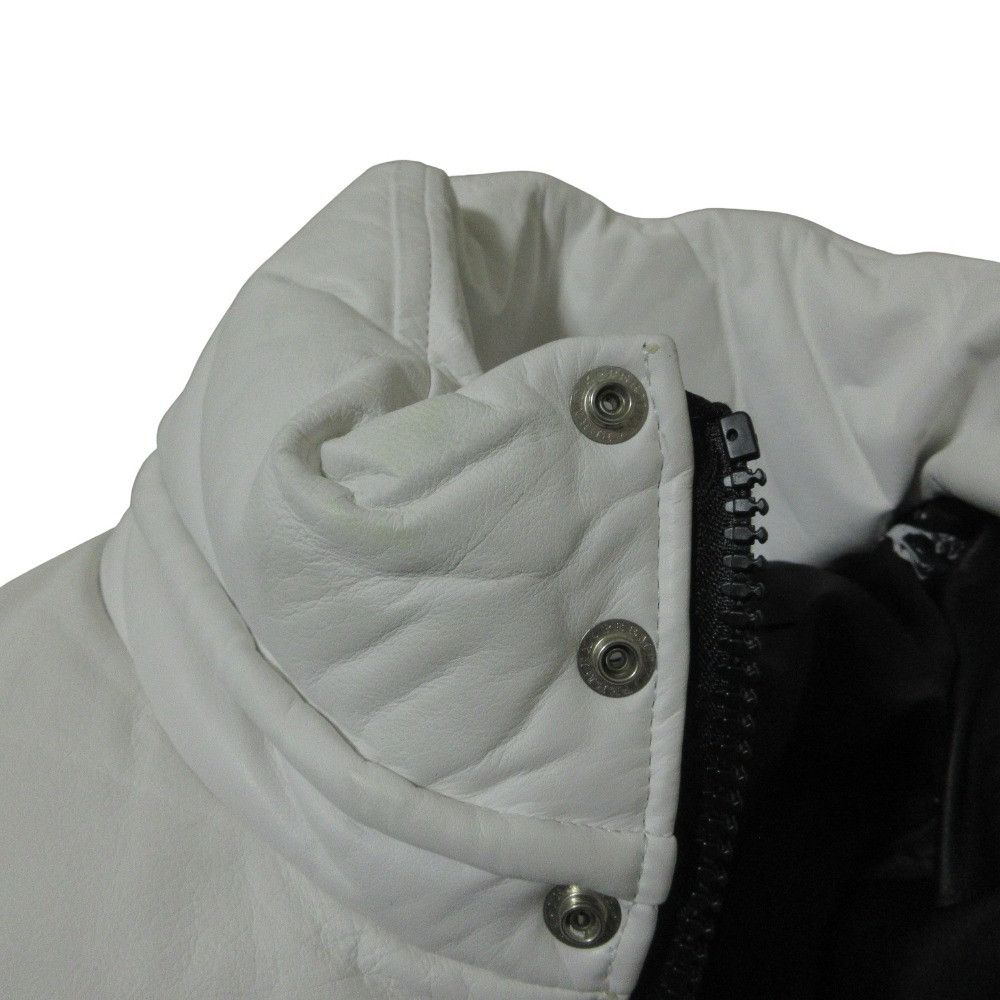 Other Other Coal Black Leather Down Jacket Leather Outerwear DUTY FREE for USA Size ONE SIZE - 8 Thumbnail