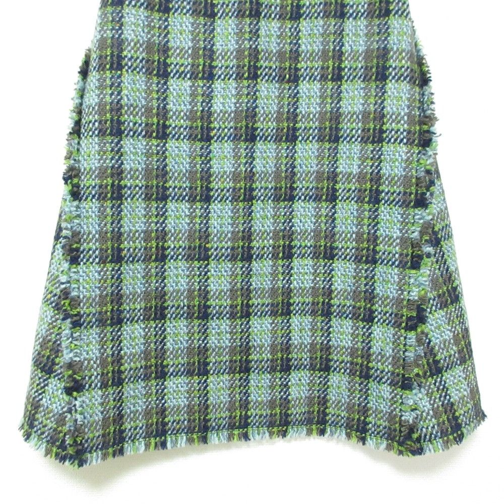 Other Other Drawer Check Fringe Tweed Skirt Others Skirts DUTY FREE for USA Size ONE SIZE - 5 Thumbnail