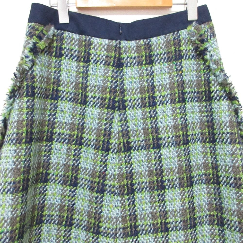 Other Other Drawer Check Fringe Tweed Skirt Others Skirts DUTY FREE for USA Size ONE SIZE - 4 Thumbnail
