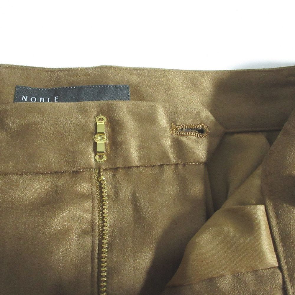 Other Other Noble Fake Suede A-Line Skirt Suede Skirts 25060240704030 DUTY FREE for USA Size ONE SIZE - 4 Thumbnail