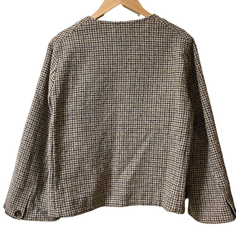 Other Other 45R AKIYA Bolero Cotton Tweed Bolero Cotton Outerwear 5091041 DUTY FREE for USA Size ONE SIZE - 2 Thumbnail