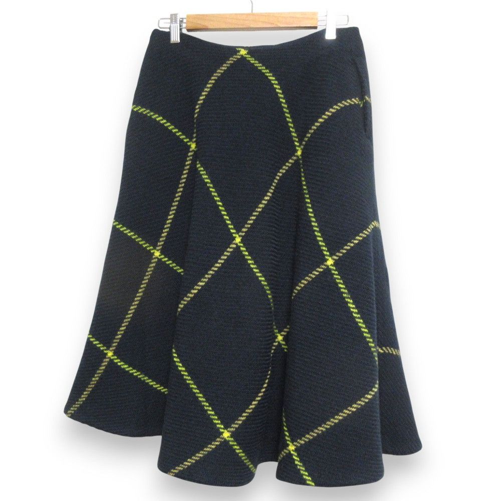 Other Other 45R Double Cross Tweed Skirt Cotton Skirts 7104010 DUTY FREE for USA Size ONE SIZE - 2 Thumbnail