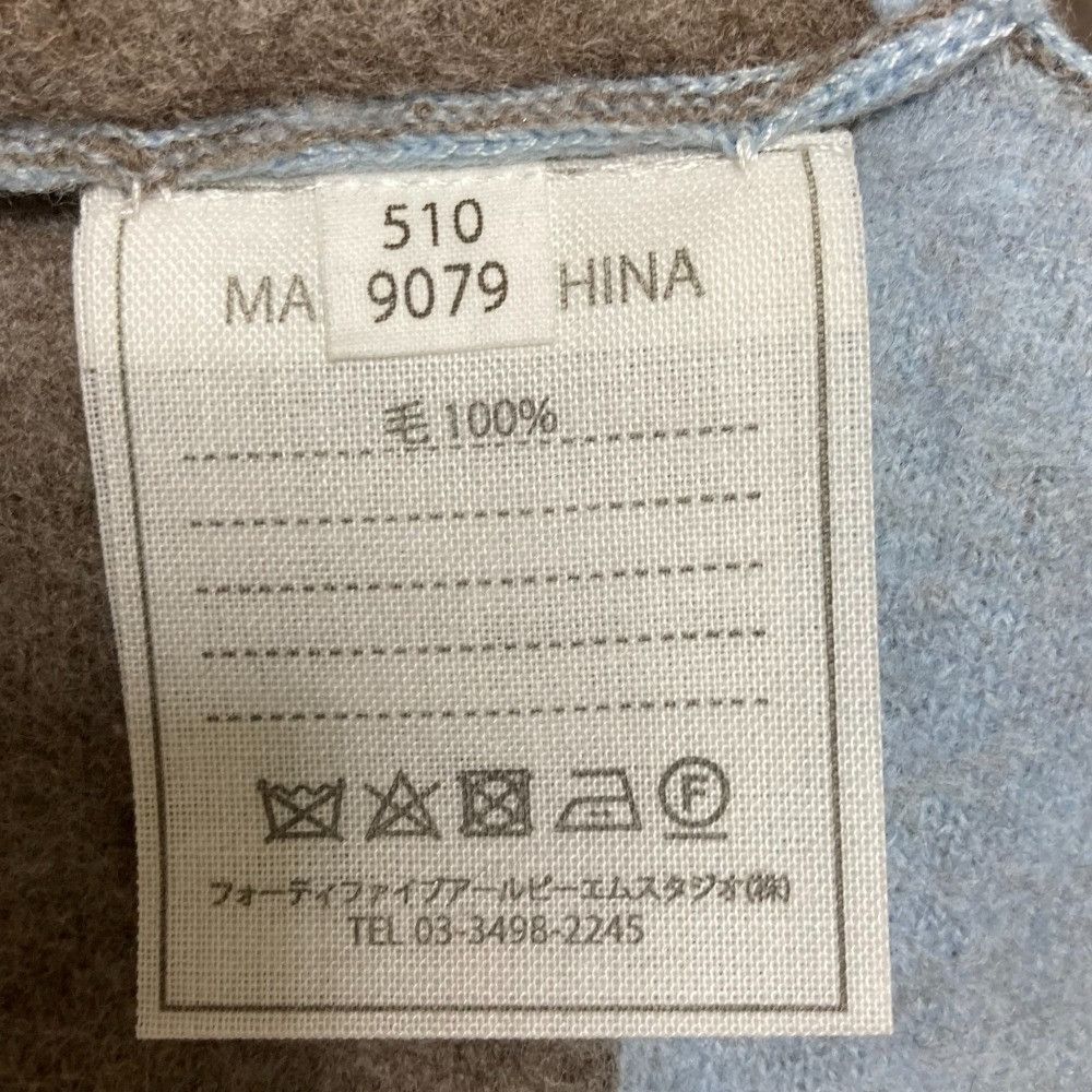 Other Other 45R Shrunken Float Knit Poncho Cotton Shawl DUTY FREE for USA Size ONE SIZE - 9 Thumbnail