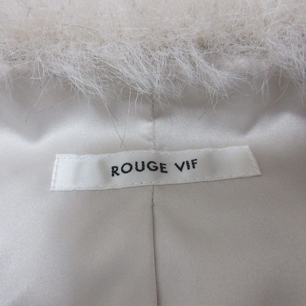 Other Other Rouge vif Eco Fur Vest Others Outerwear 3149-00-30000 DUTY FREE for USA Size ONE SIZE - 8 Thumbnail